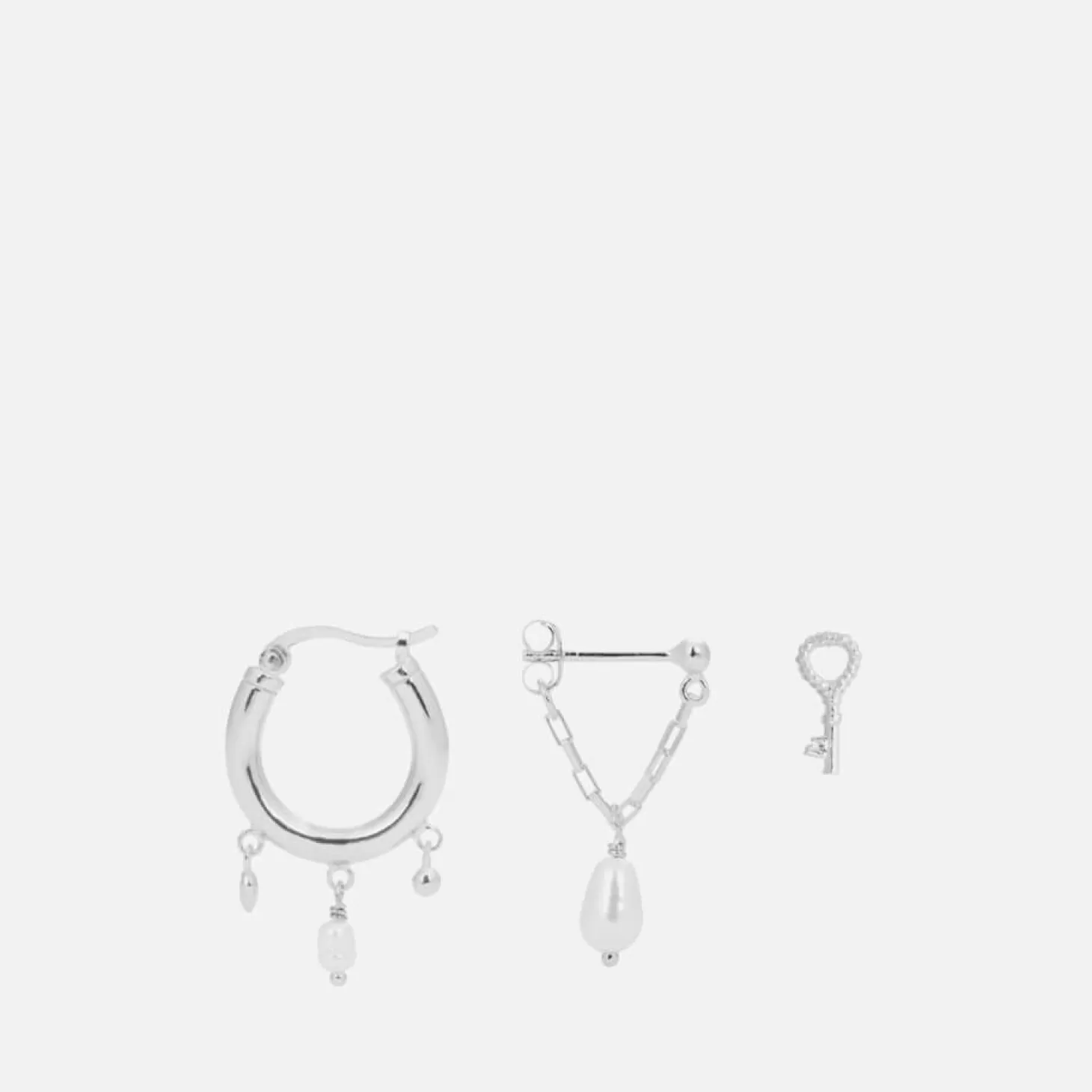 Surreal Poetry Sterling Silver Earring Set*anna + nina Cheap