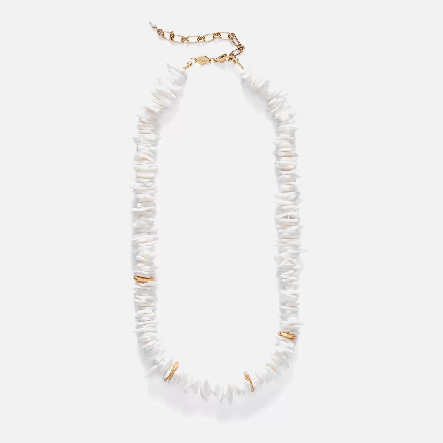 Puka Shell And Glass Bead Necklace*Anni Lu Store