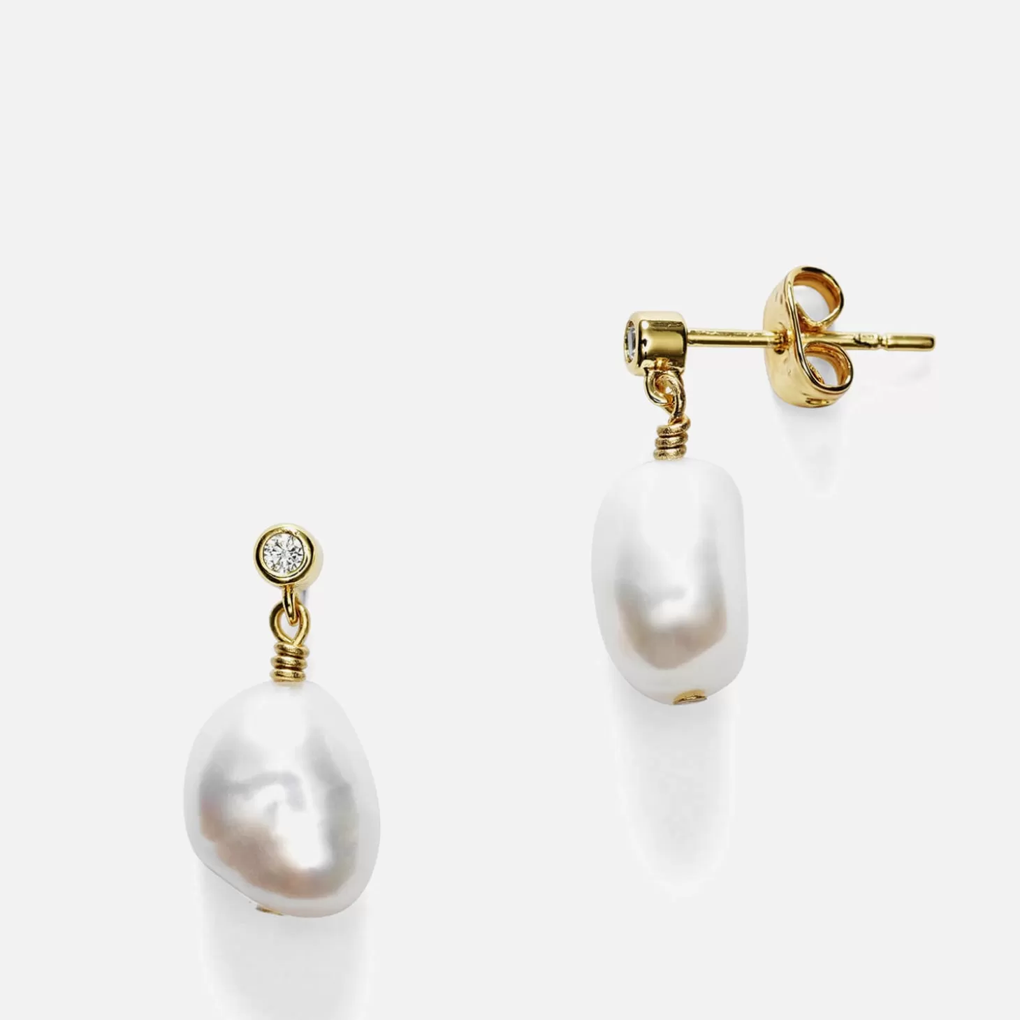 Women's Pearly Earring - Gold*Anni Lu Cheap