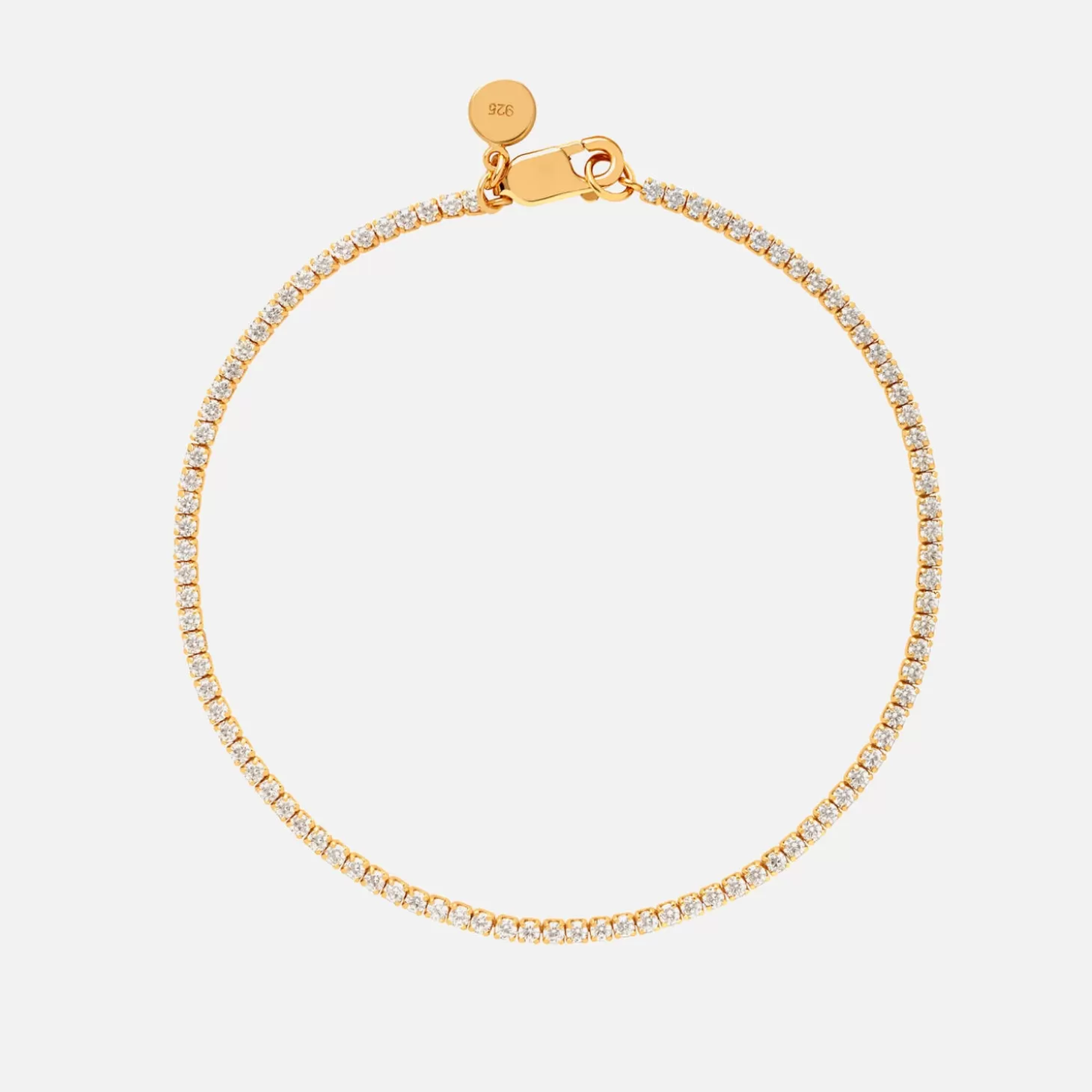 Women's Tennis Bracelet - Gold*Astrid & Miyu Sale