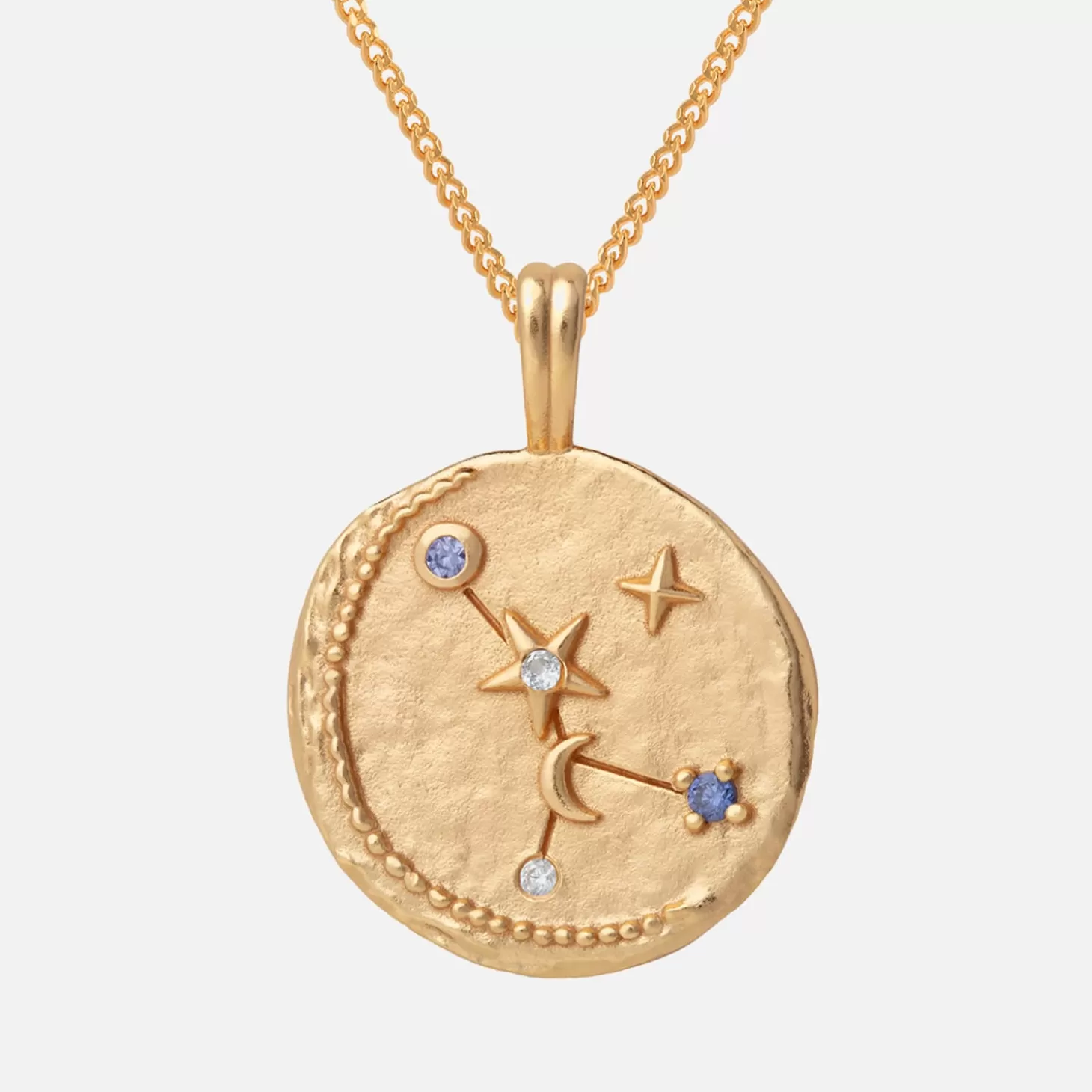 Women's Zodiac Cancer Pendant Necklace - Gold*Astrid & Miyu Cheap