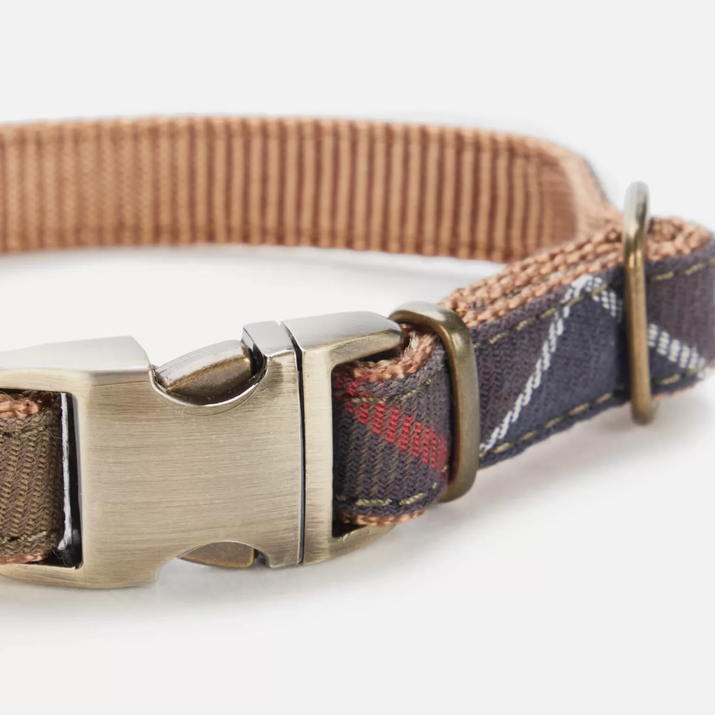 Tartan/Webbing Collar - Classic*Barbour Discount