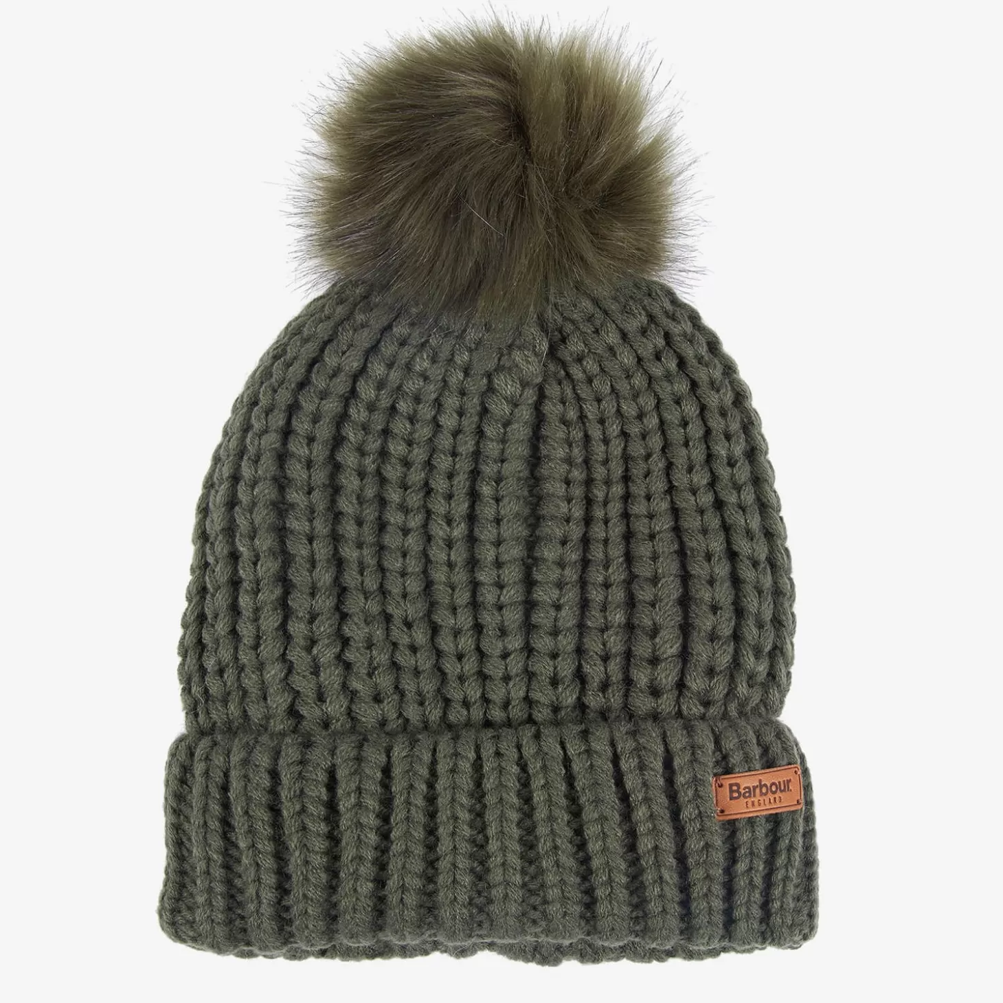 Women's Saltburn Beanie - Olive*Barbour Hot