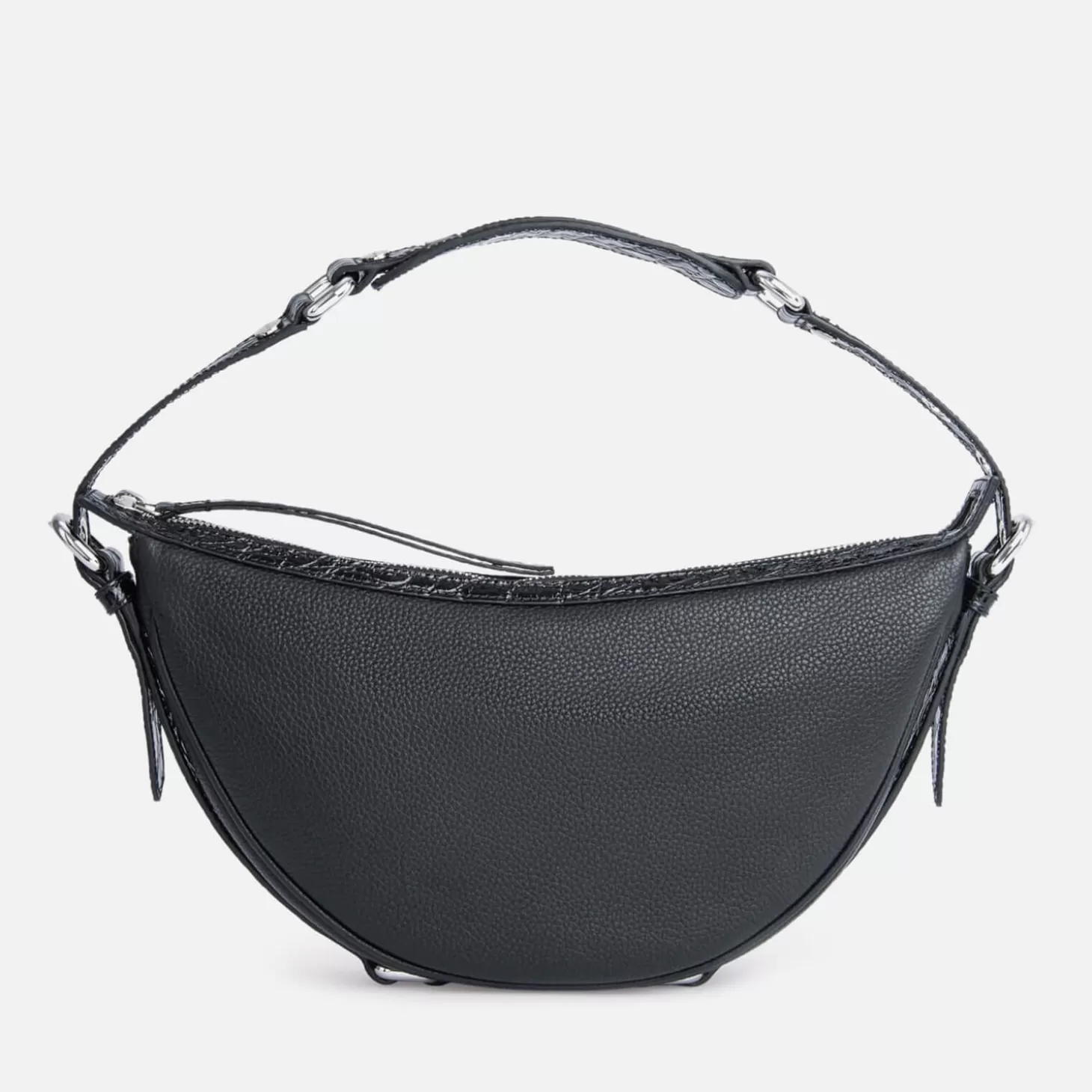 Gib Buckle Detail Leather Bag*BY FAR Best Sale