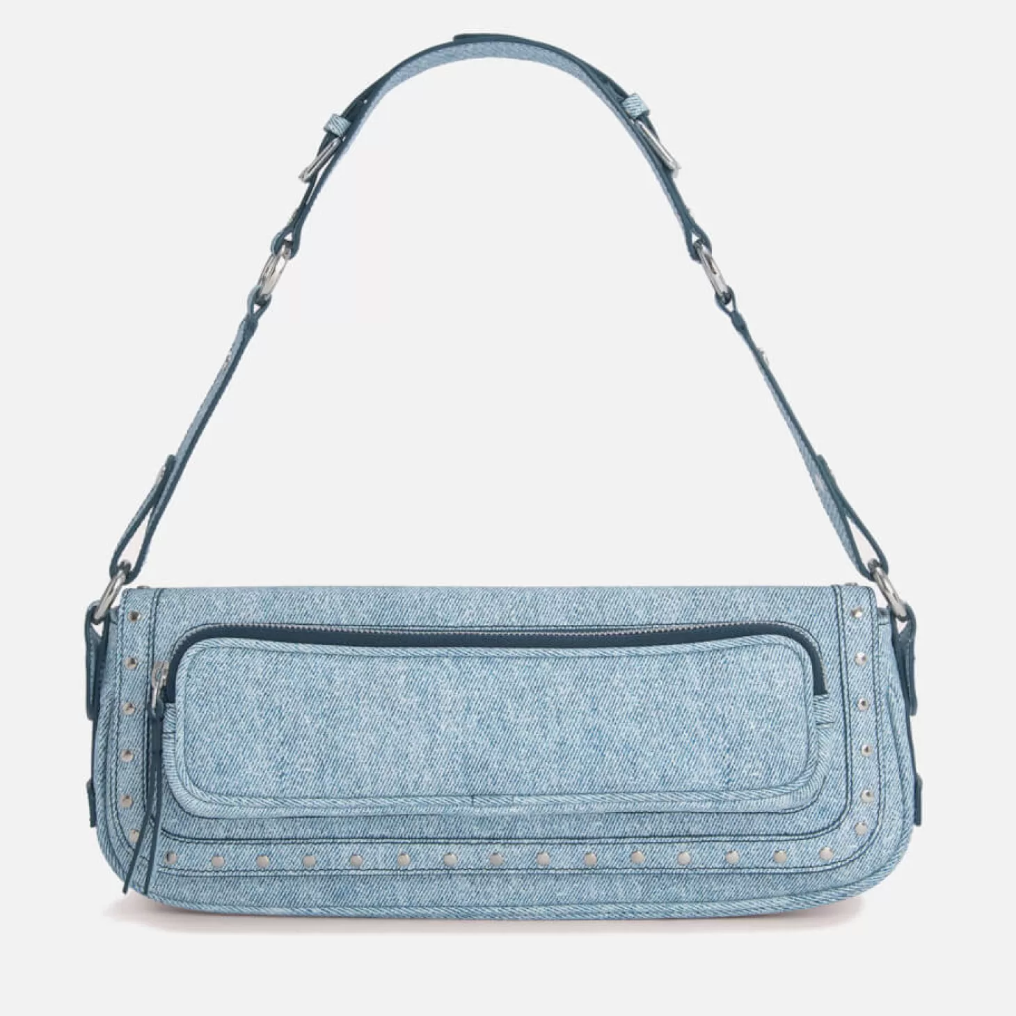 Maddy Studded Denim Bag*BY FAR Hot