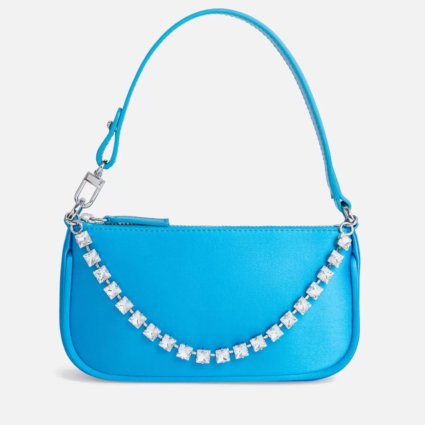 Mini Rachel Satin And Rhinestone Chain Bag*BY FAR Online