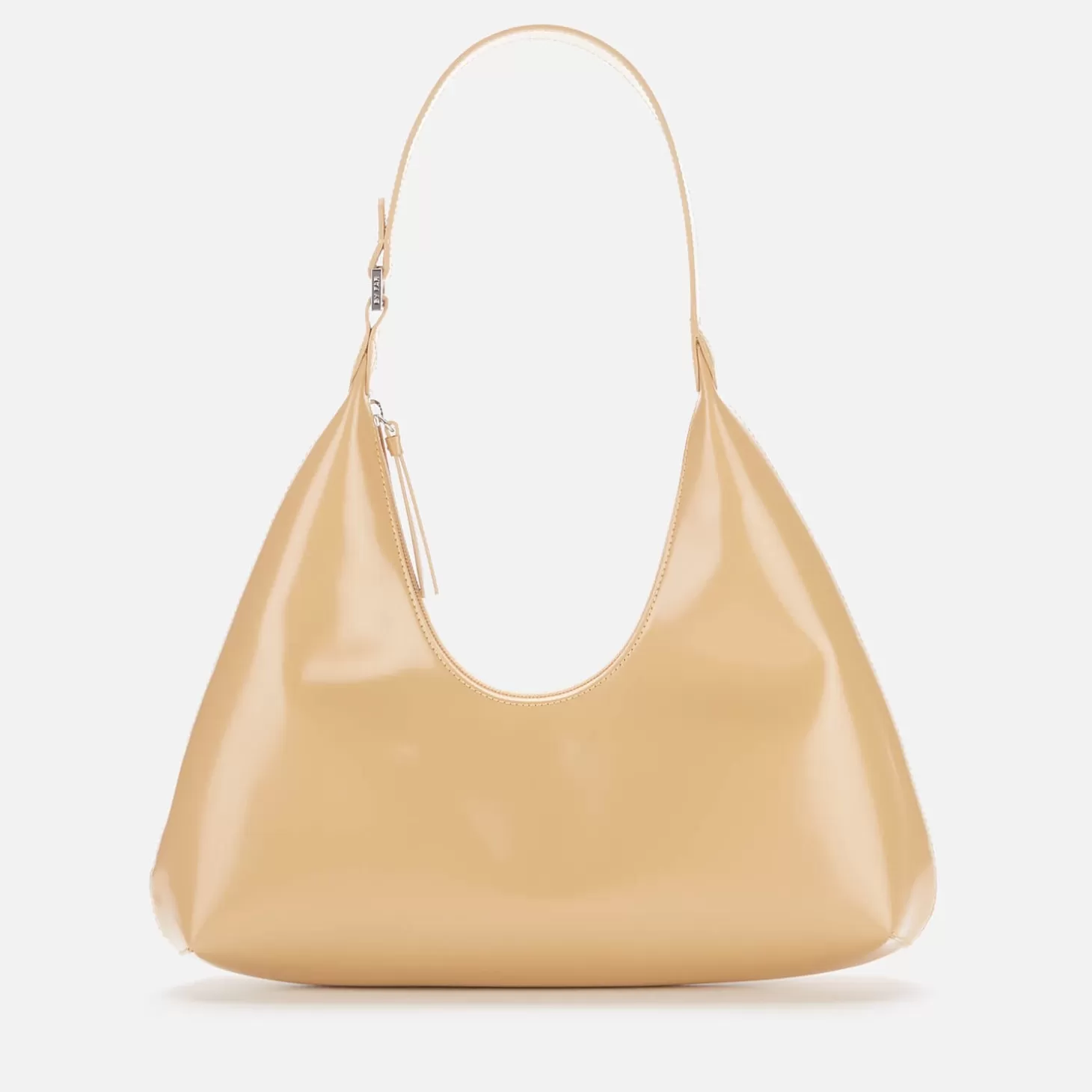 Women's Amber Semi Patent Shoulder Bag - Cream*BY FAR Best