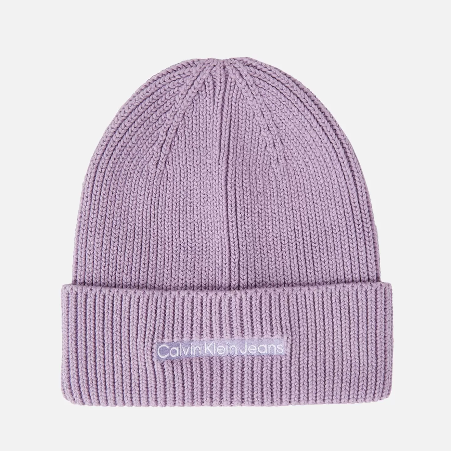 Institutional Ribbed-Cotton Blend Beanie*Calvin Klein Jeans Online