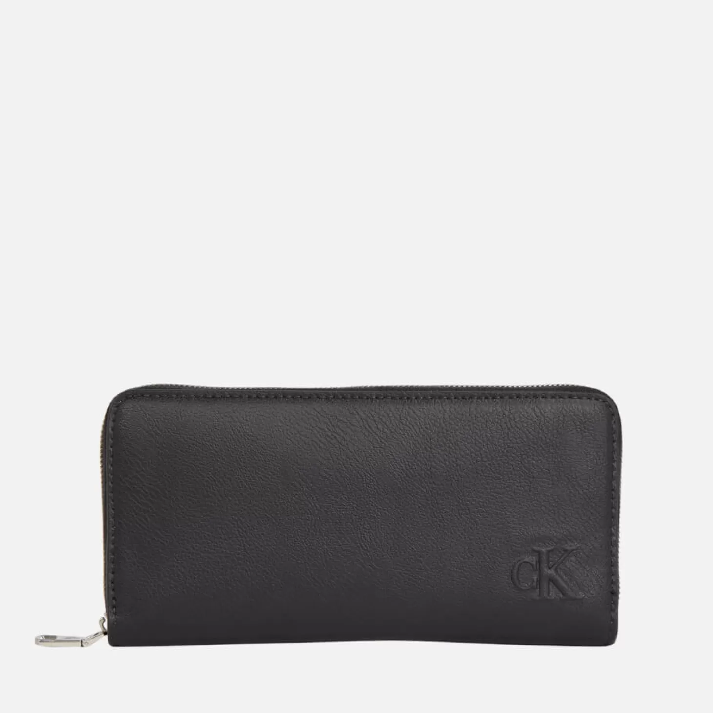 Logo Faux Leather-Blend Wristlet*Calvin Klein Jeans Clearance