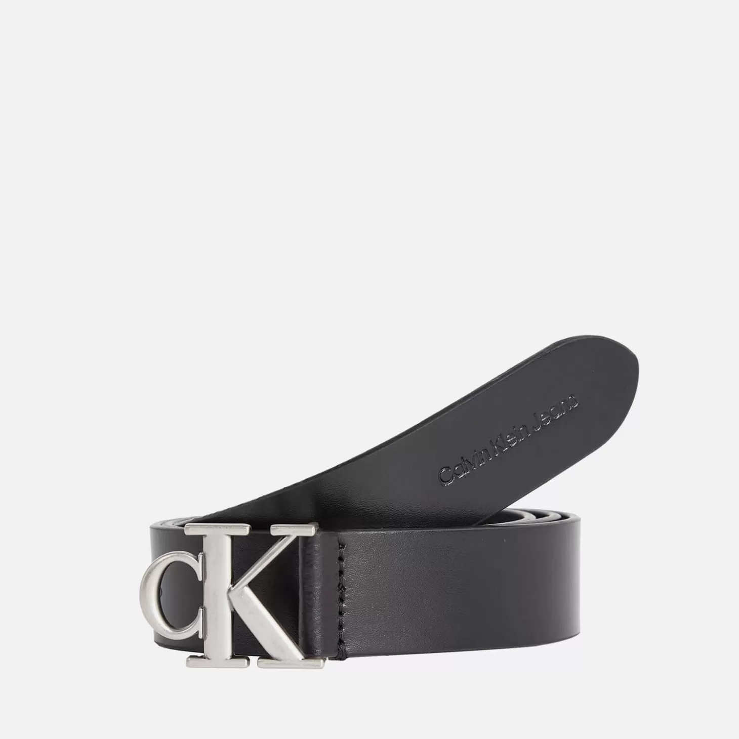 Round Mono Leather Belt*Calvin Klein Jeans Best