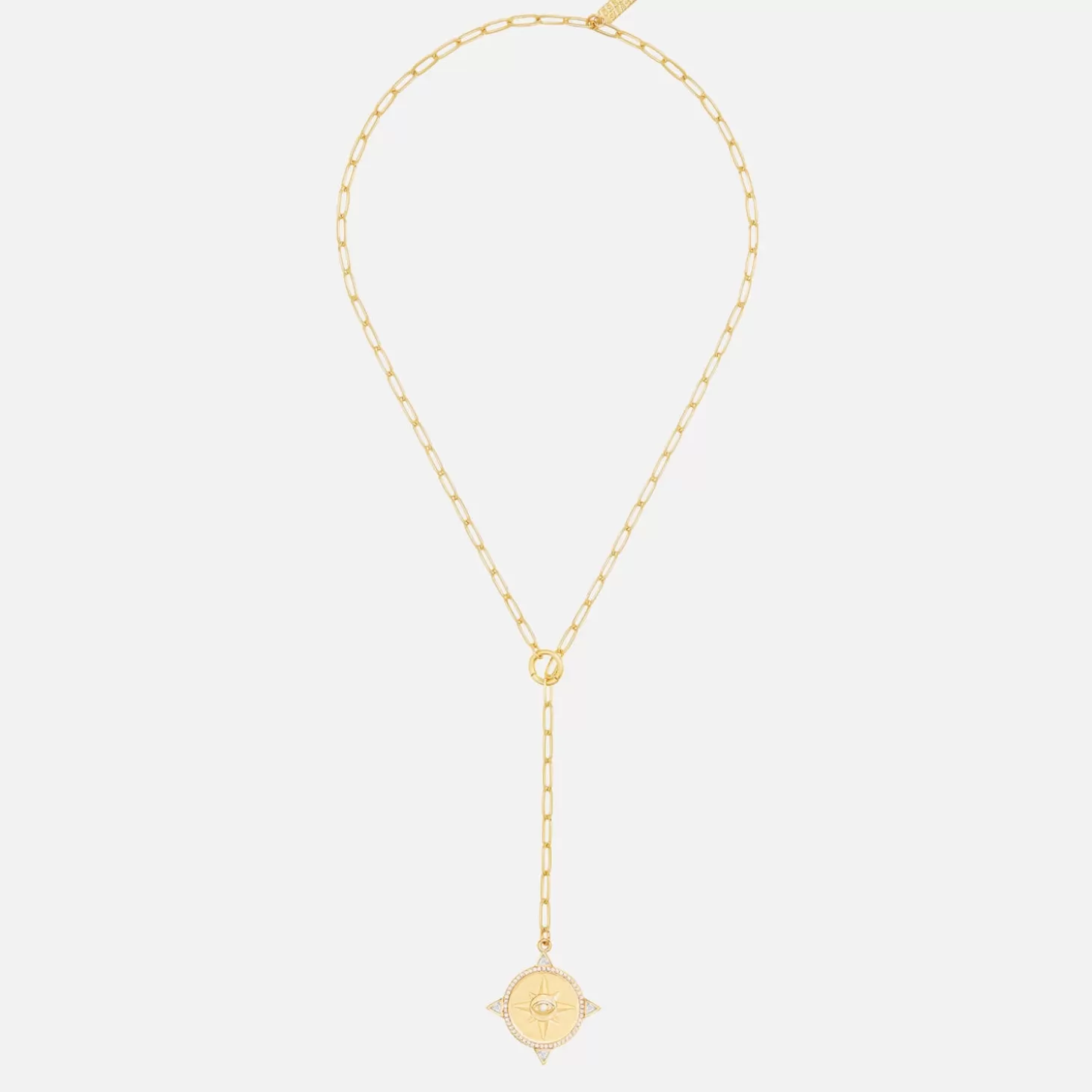 Women's Eye Shine Bright Necklace - Gold*Celeste Starre Outlet