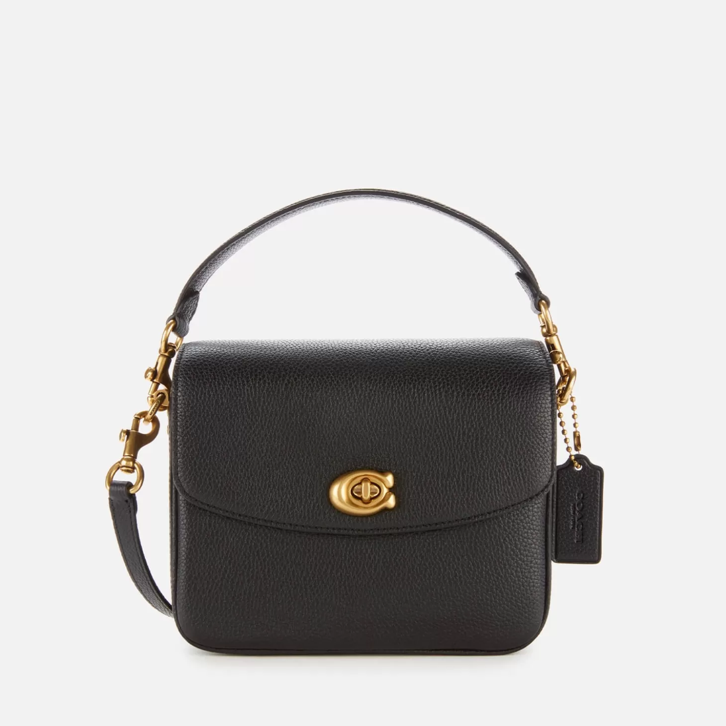 Cassie Polished Pebbled Leather Crossbody 19 -*Coach Online