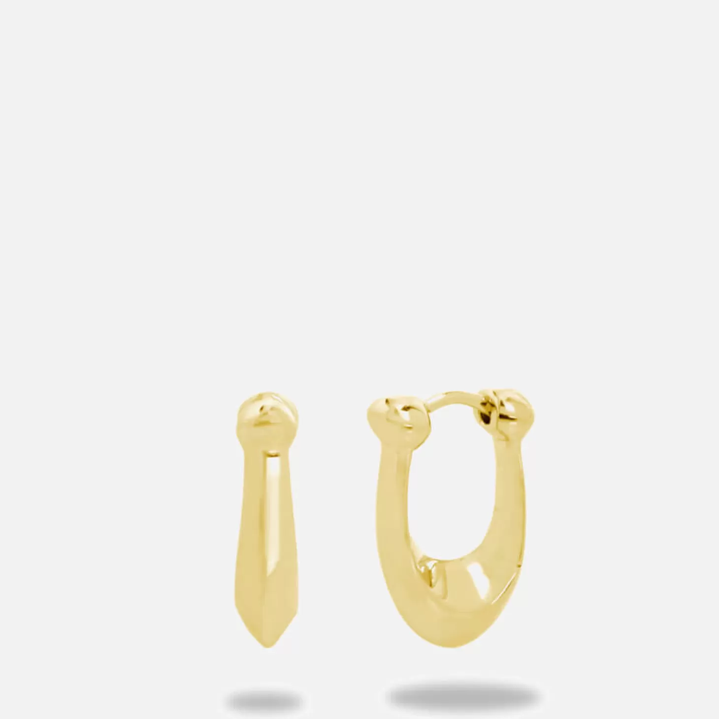 Core Essentials Gold-Plated Earrings*Coach Cheap