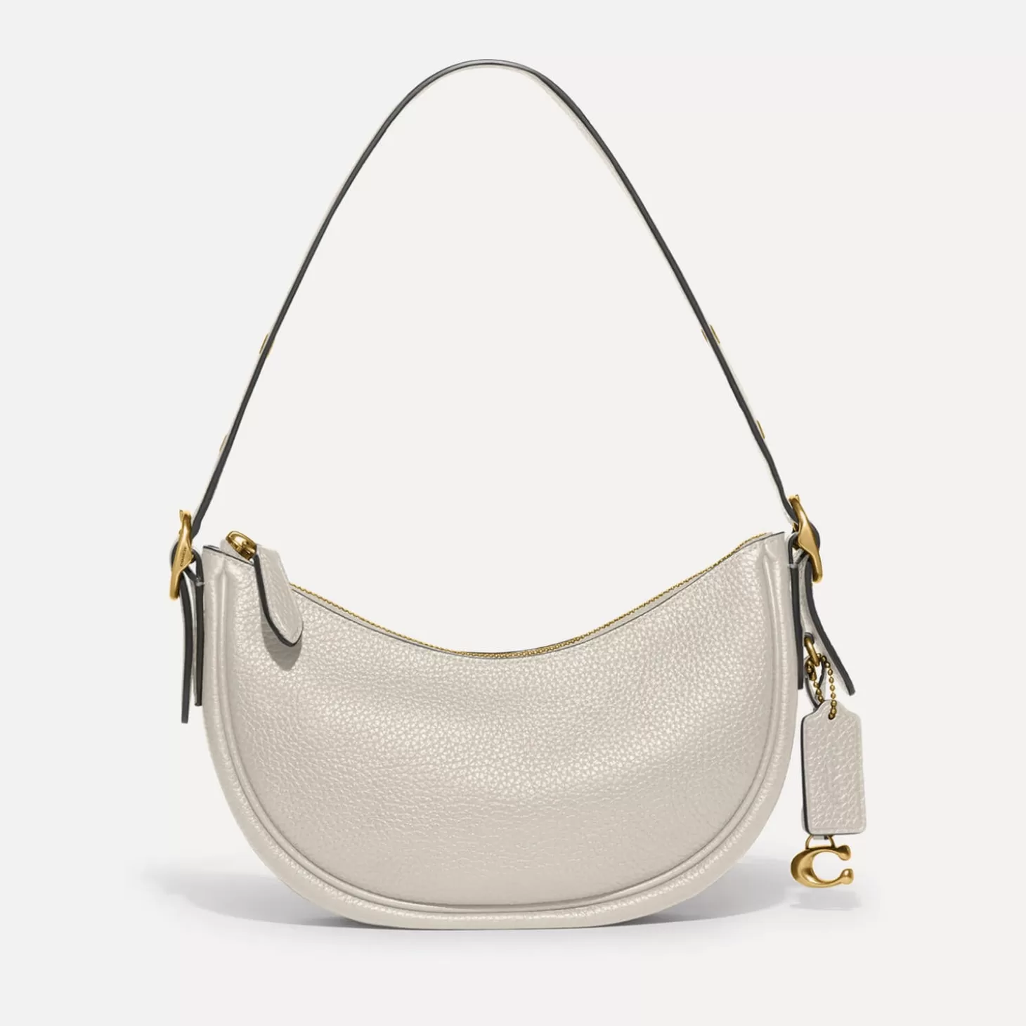 Luna Leather Shoulder Bag*Coach Outlet