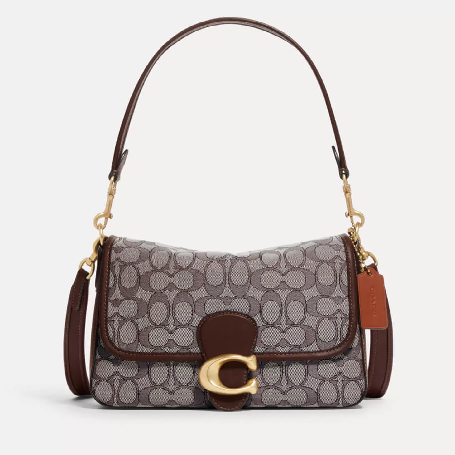 Signature Soft Tabby Jacquard Shoulder Bag*Coach Hot