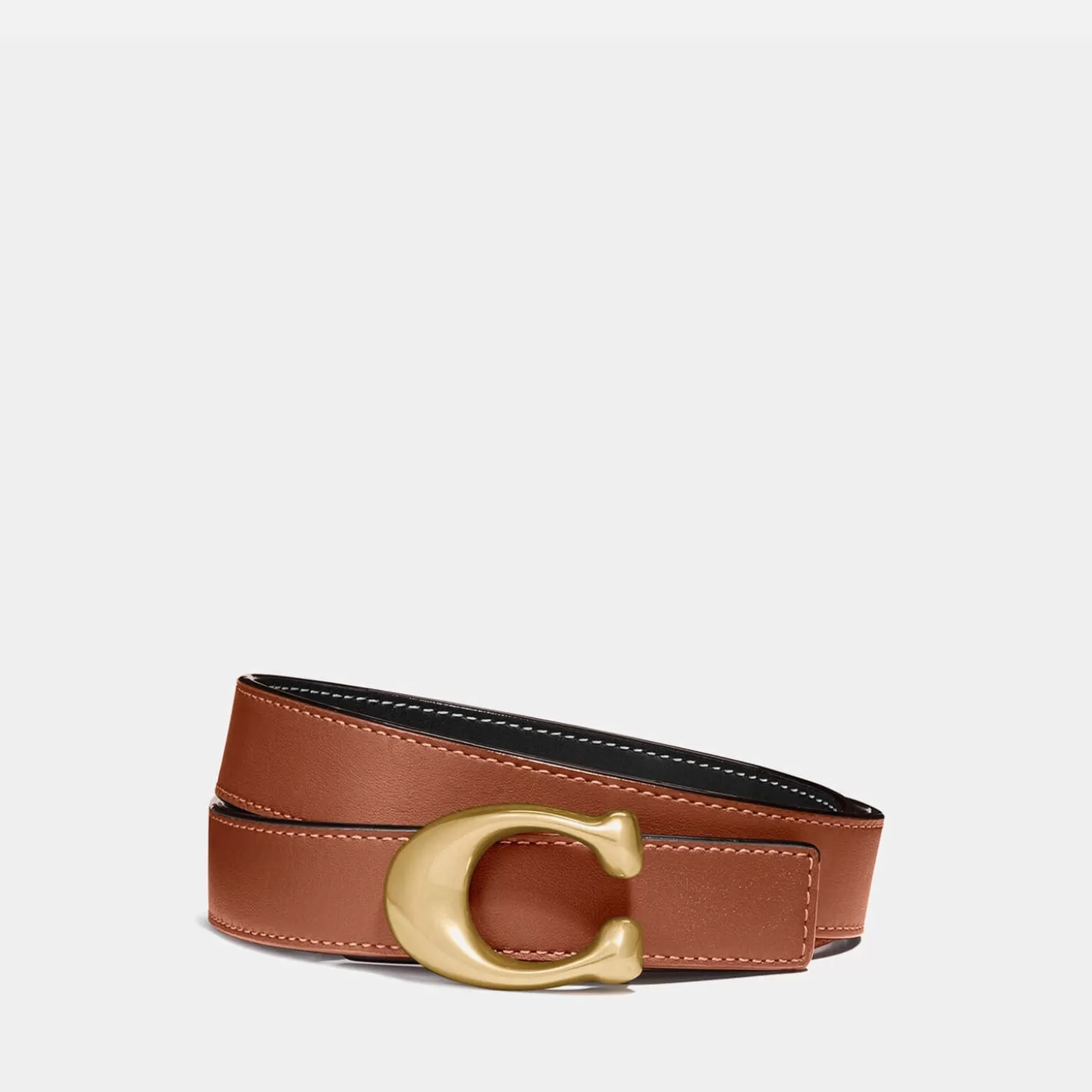 Women's 25Mm Sculpted C Reversible Belt -*Coach Clearance