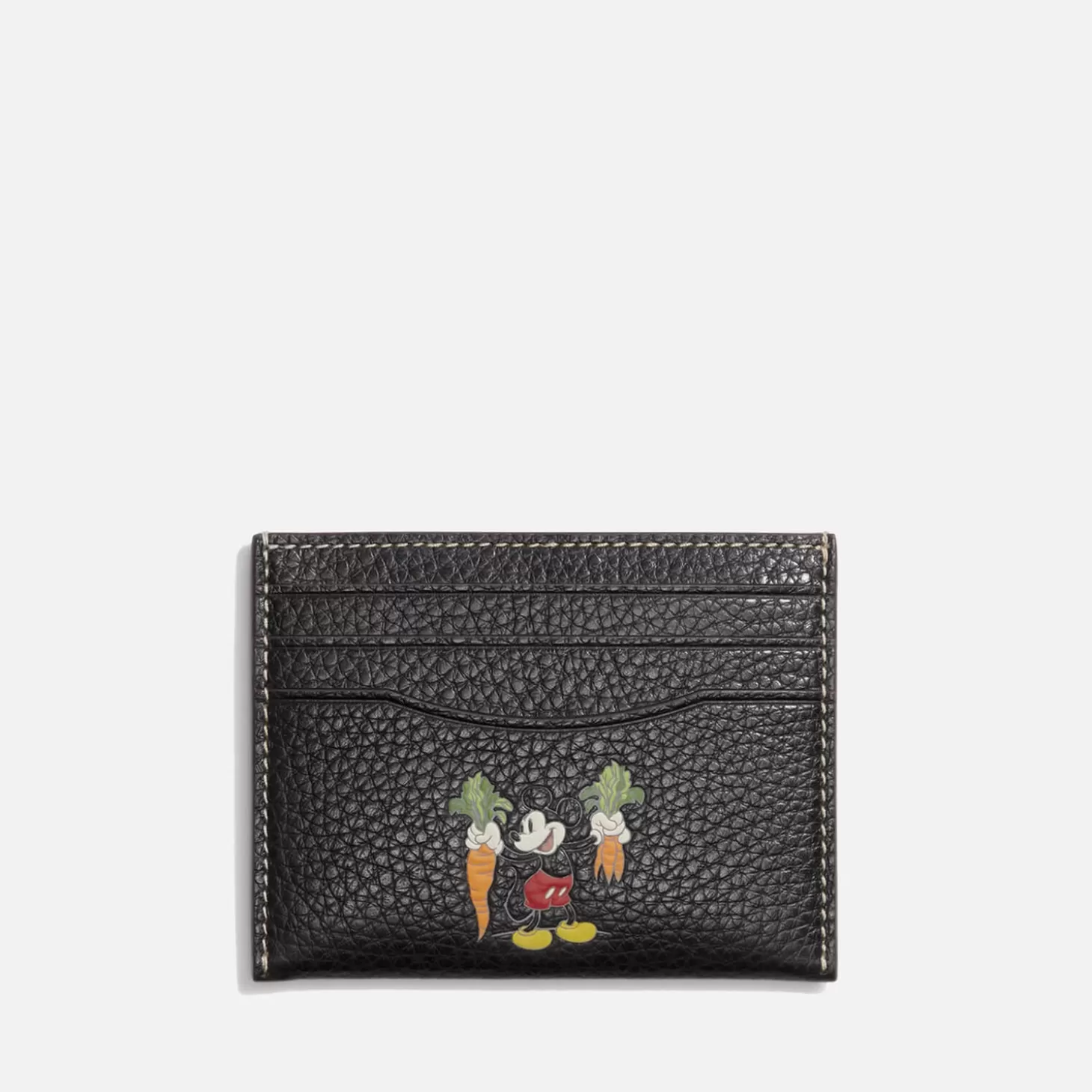 X Disney Leather Cardholder*Coach Fashion