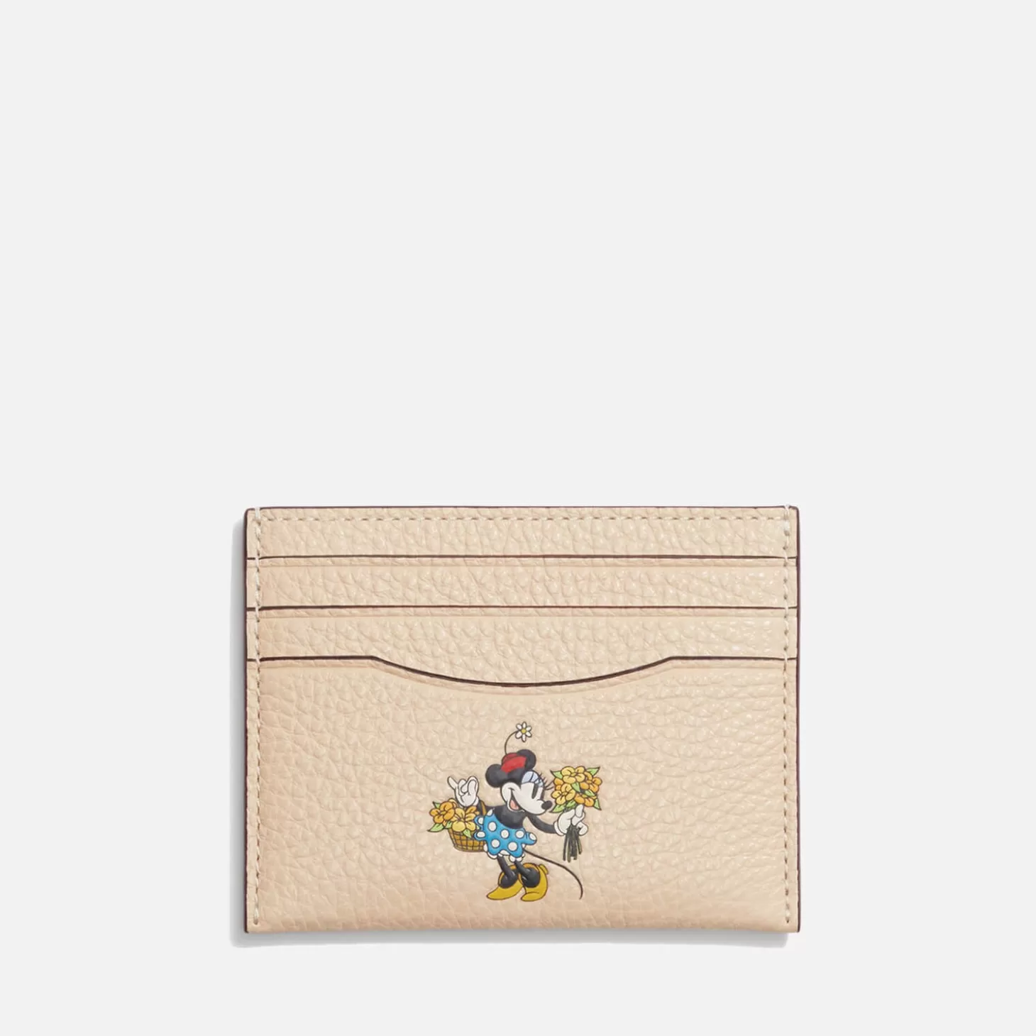 X Disney Leather Cardholder*Coach Flash Sale