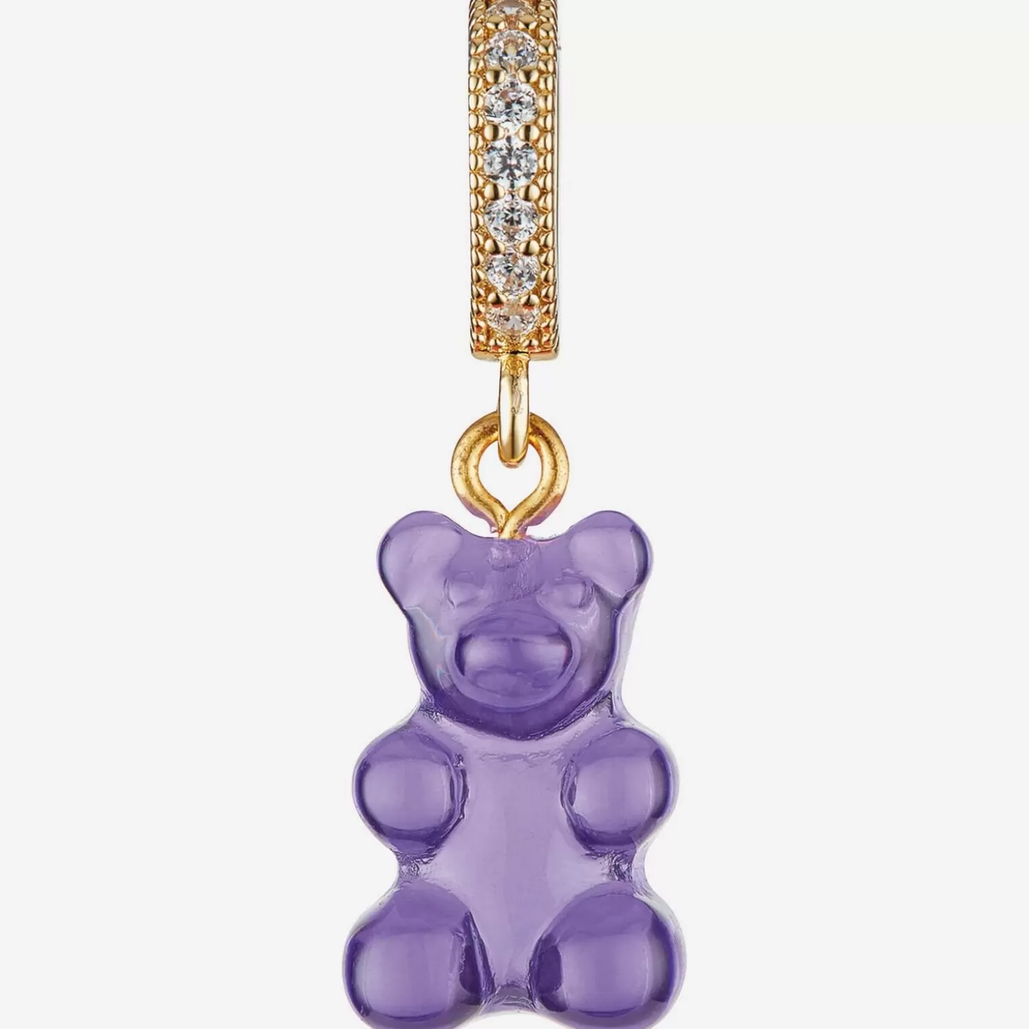 Women's Jelly Nostalgia Bear Pave Pendant -*Crystal Haze Shop