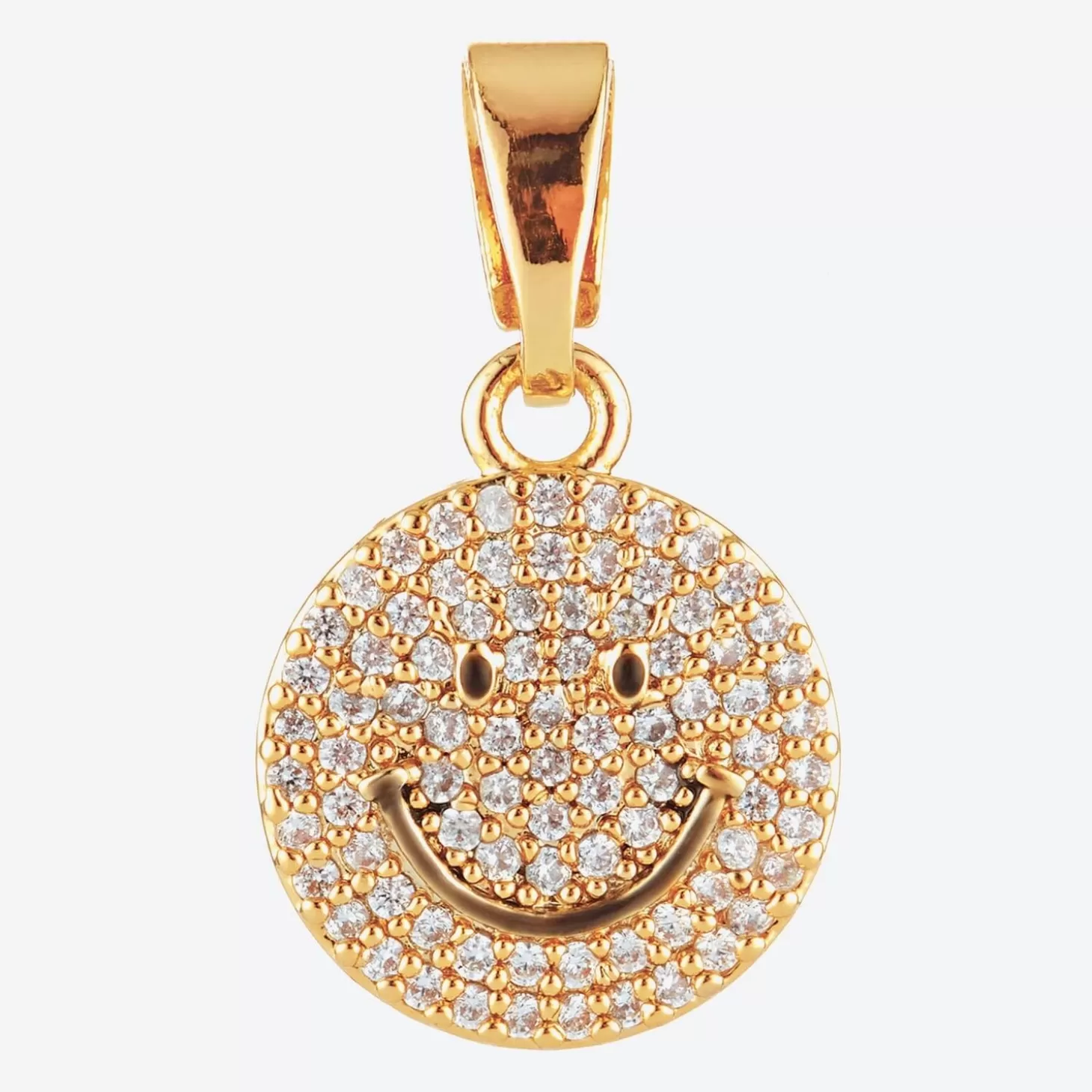 Women's Ms Vaxxine Crystal Smiley Pendant - Crystal*Crystal Haze Discount