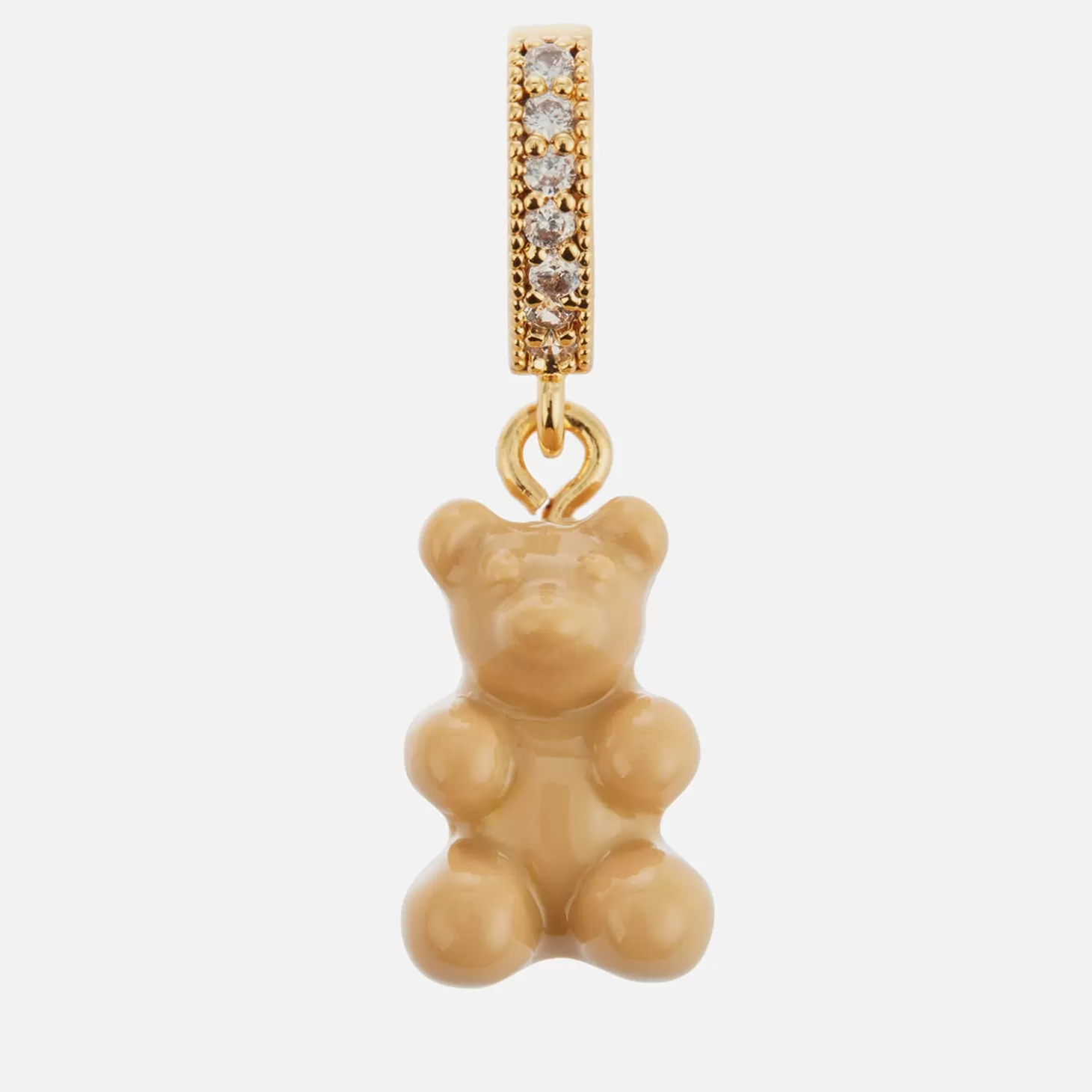 Women's Pave Nostalgia Bear Pendant -*Crystal Haze Hot