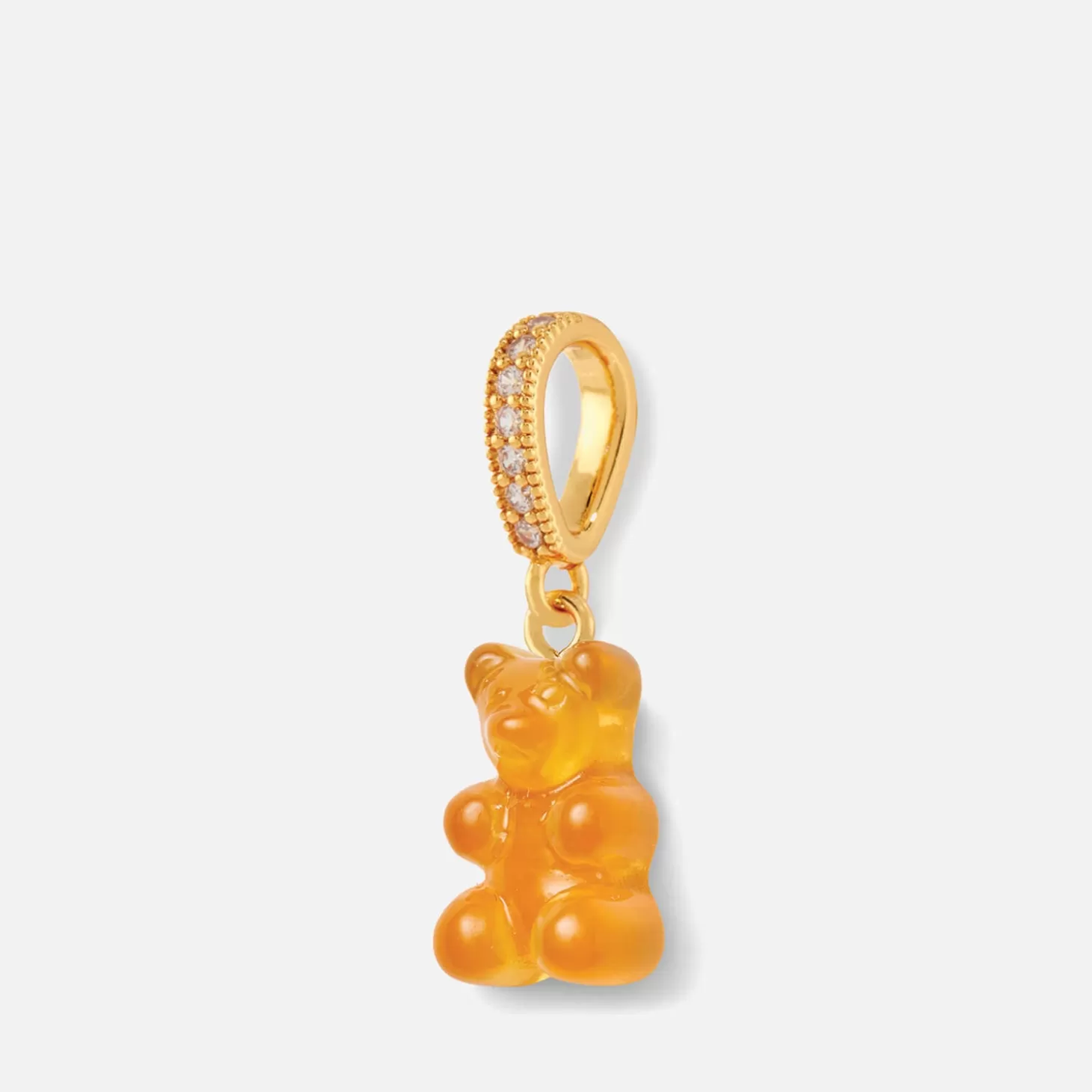 Women's Pave Nostalgia Bear Pendant -*Crystal Haze Clearance