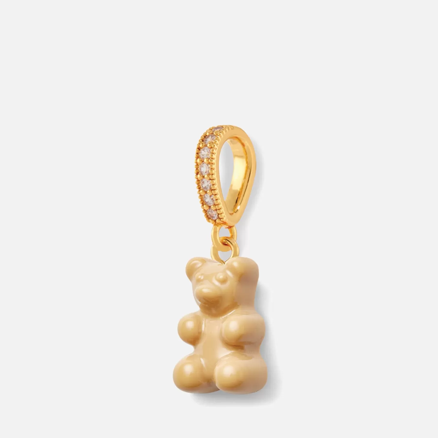 Women's Pave Nostalgia Bear Pendant -*Crystal Haze Hot