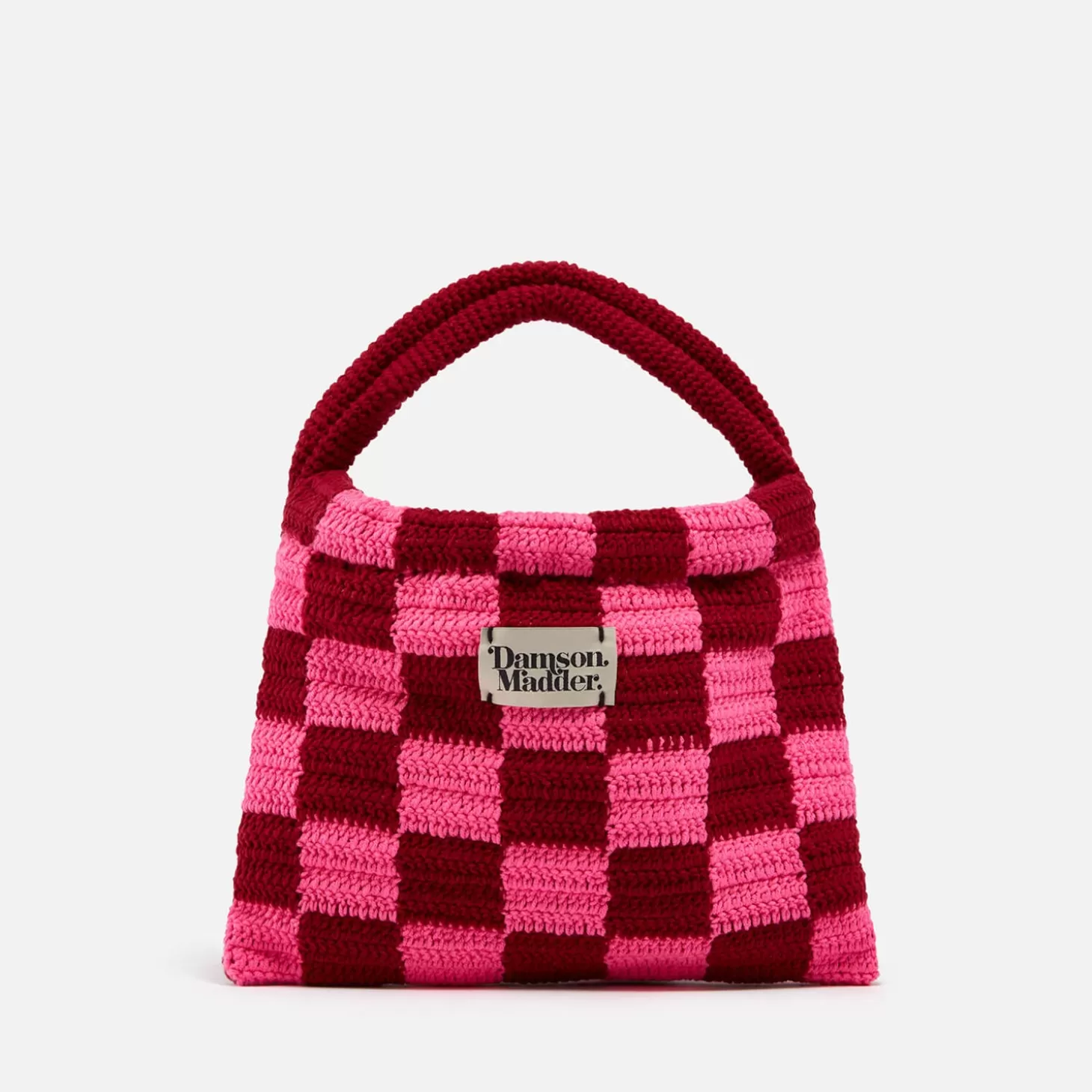 Checkerboard Crochet Bag*Damson Madder Discount