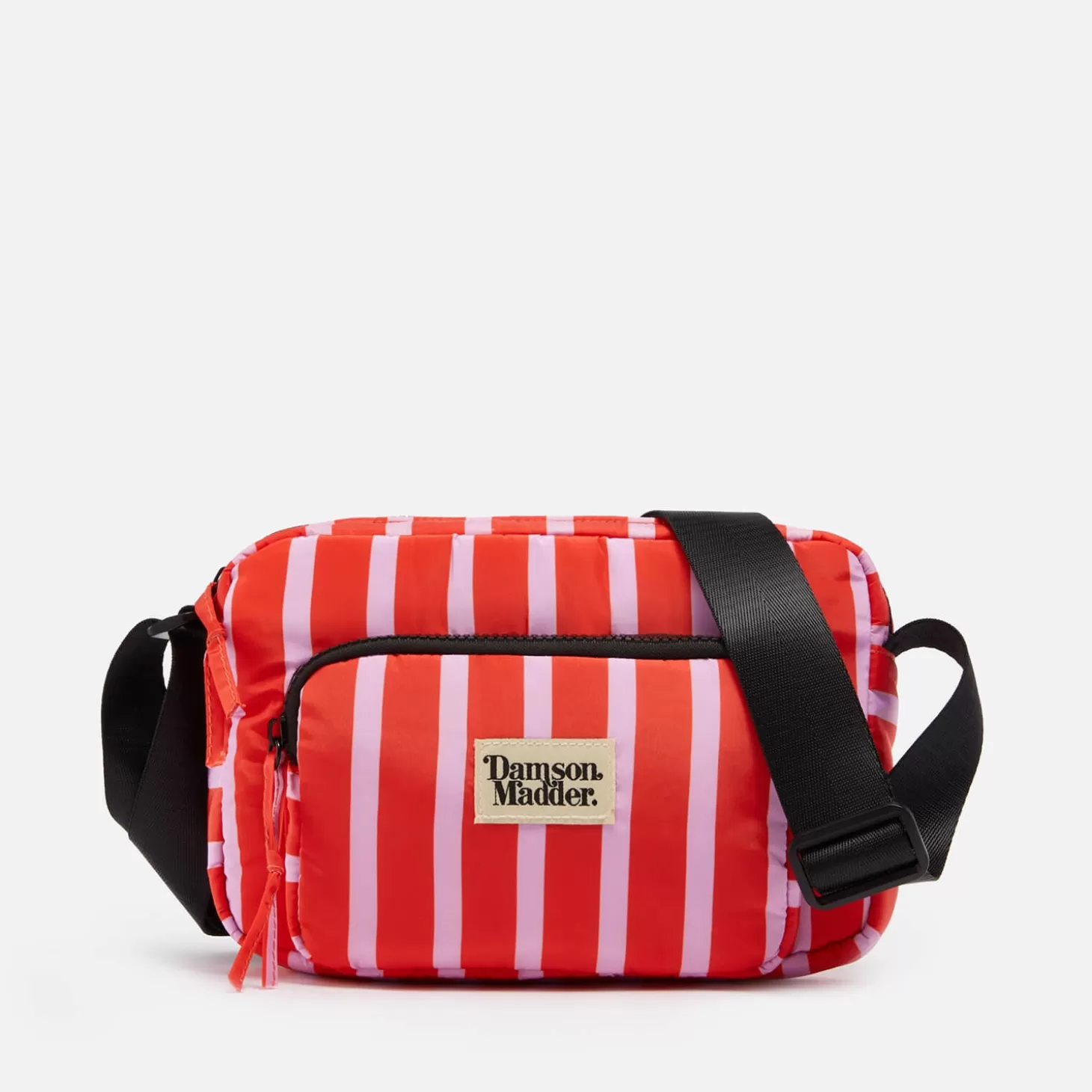 Striped Shell Camera Bag*Damson Madder New