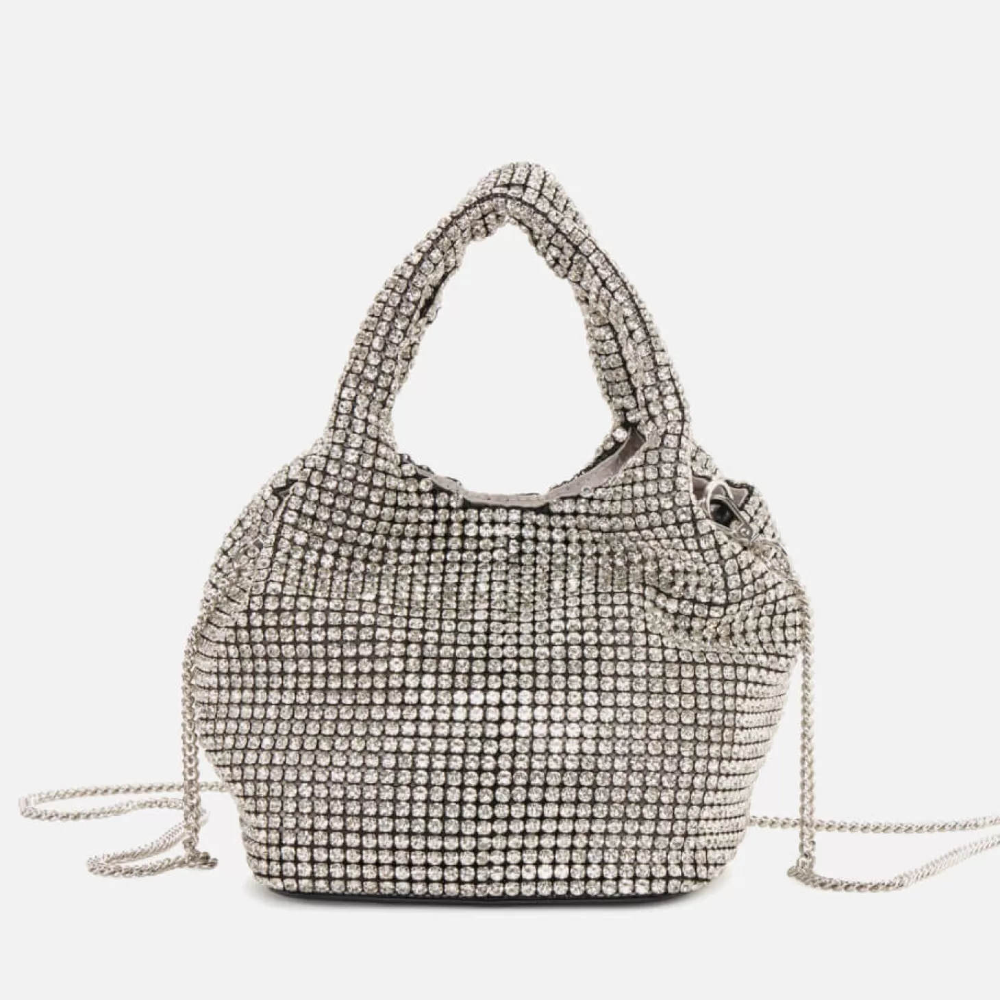 Gwen Crystal-Embellished Faux Leather Bag*DKNY Shop