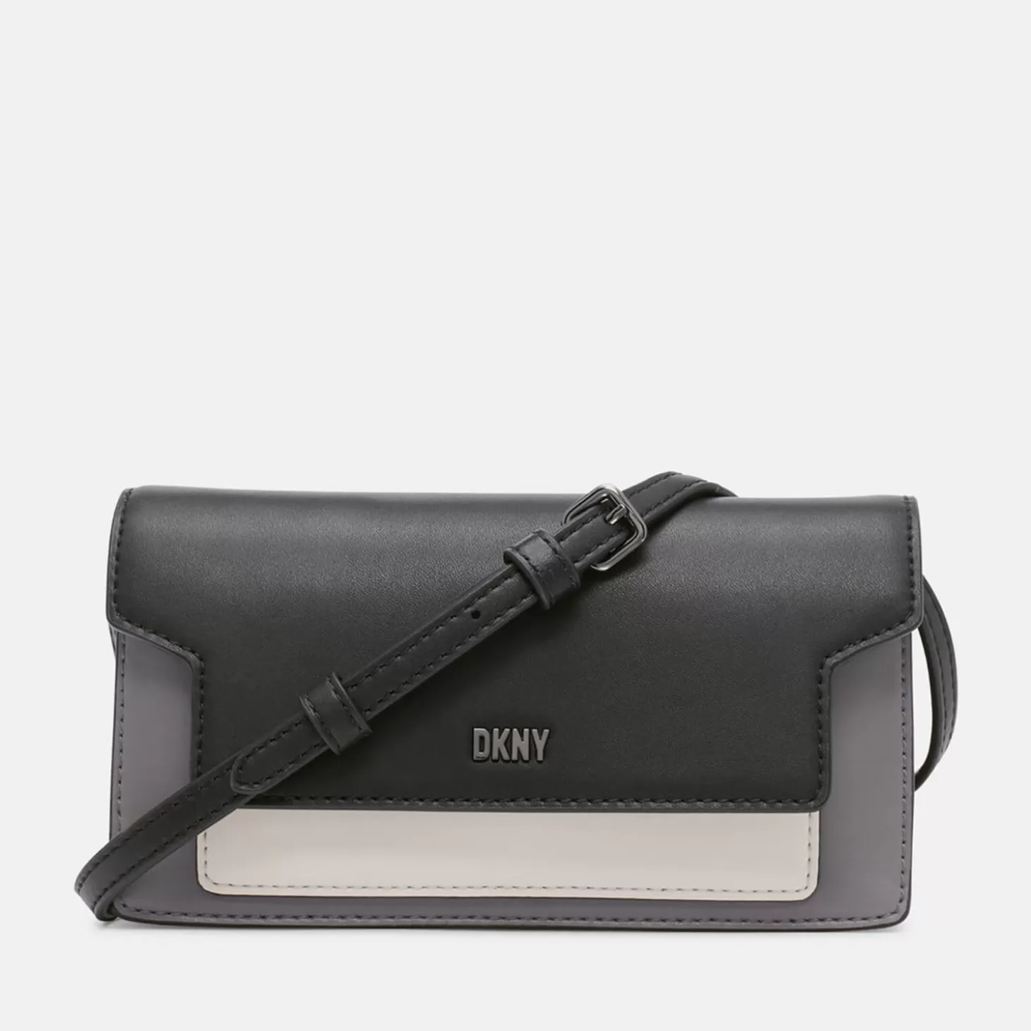 Millie Logo Leather Cross-Body Bag*DKNY Cheap