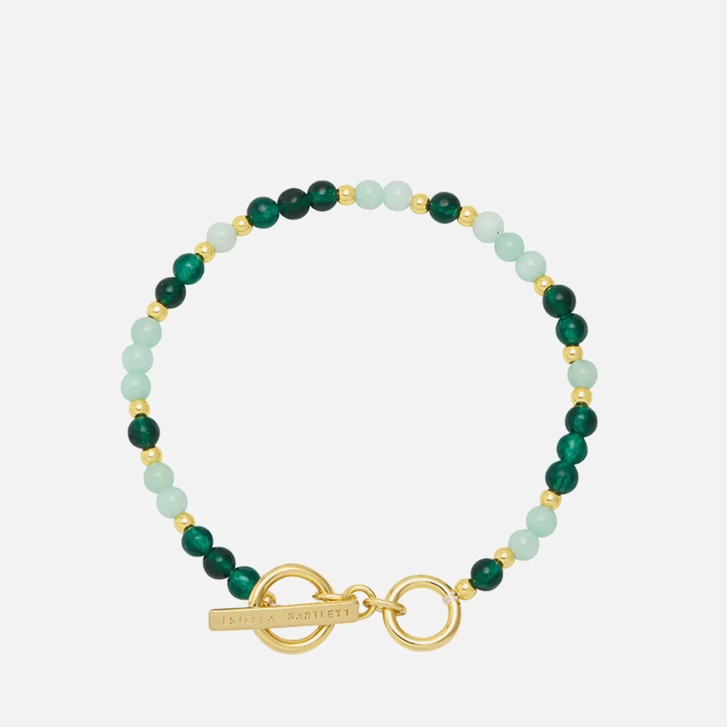 Gold-Plated Semi Precious Beaded Bracelet*Estella Bartlett Store