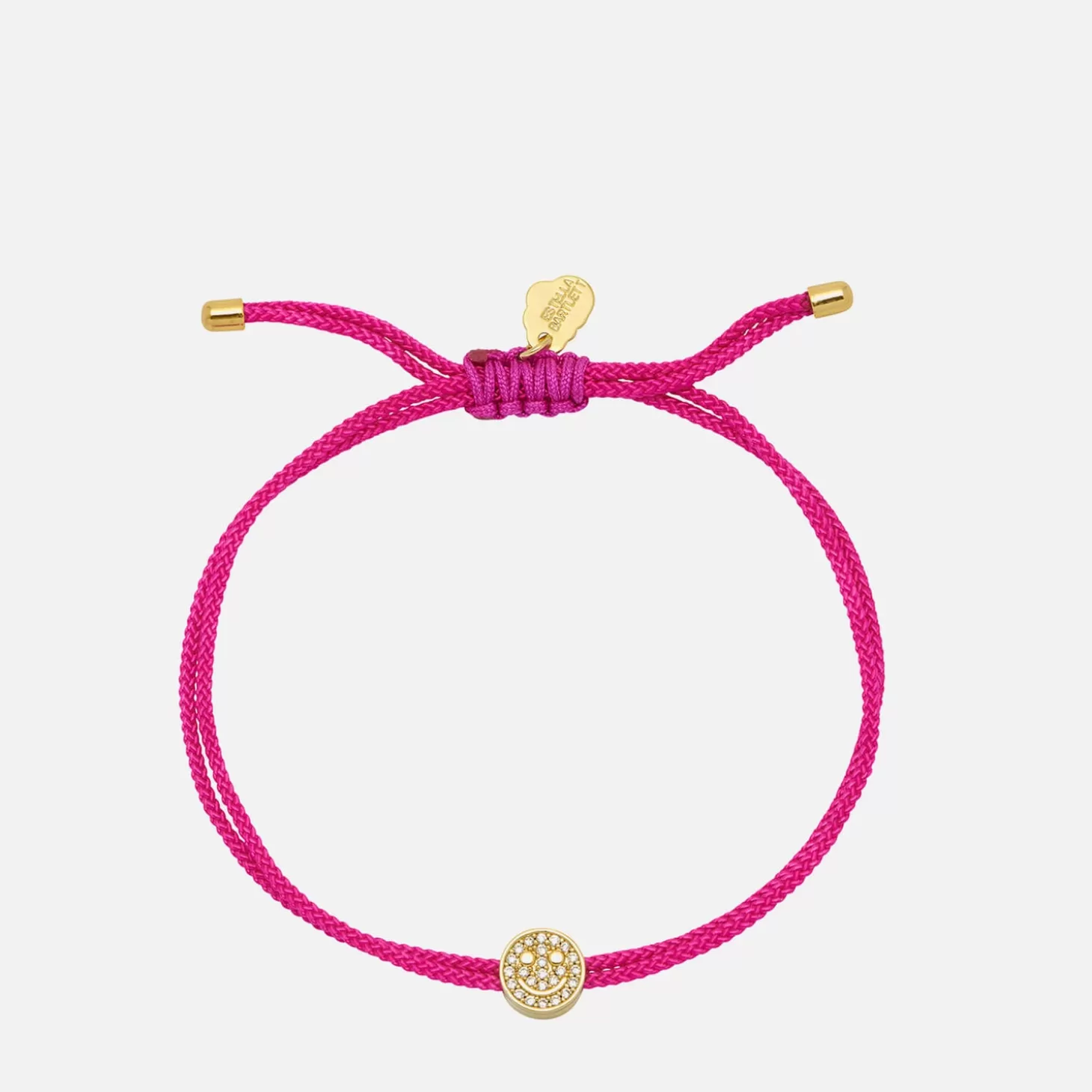 Smiley Cordgold-Plated And Crystal Bracelet*Estella Bartlett Best