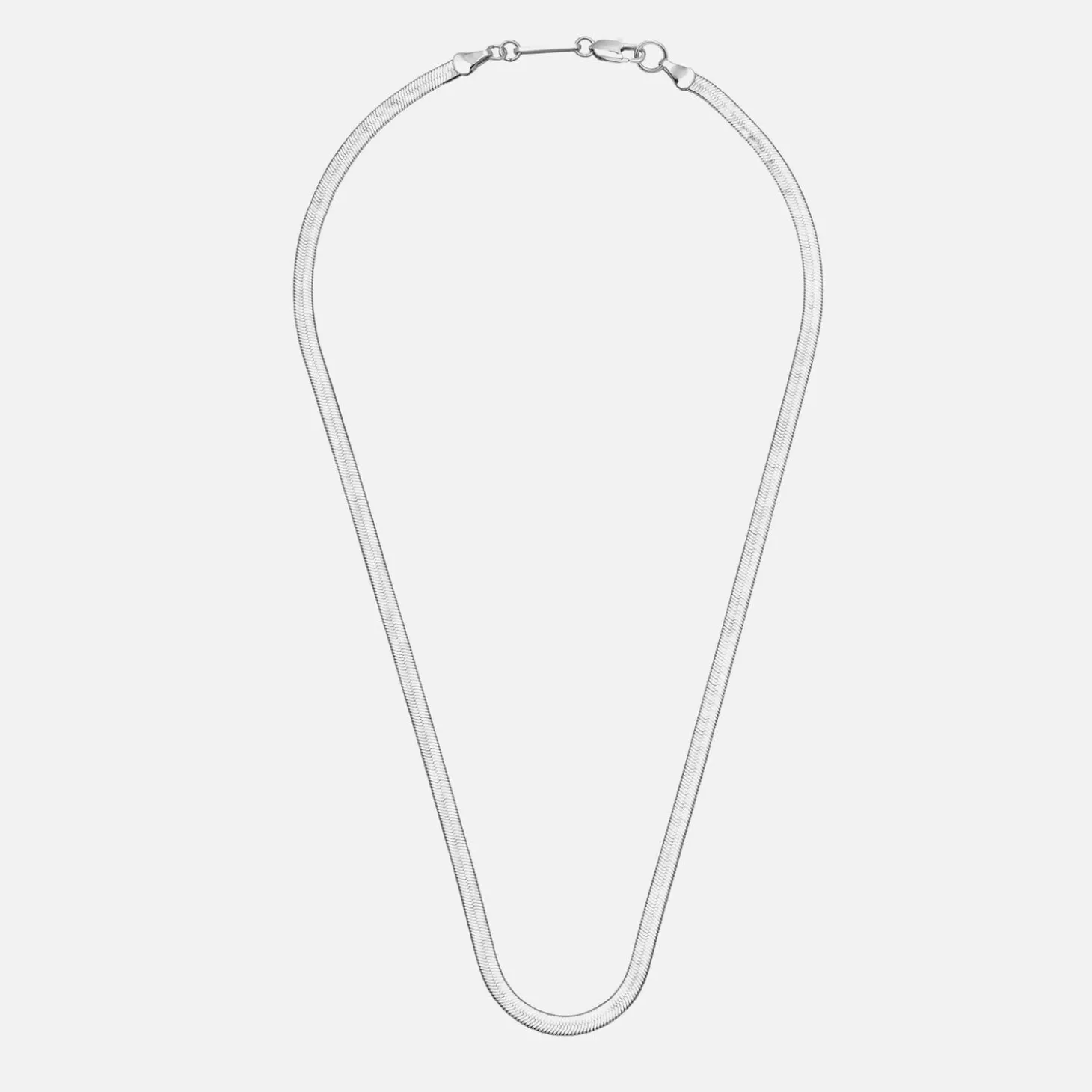 Women's Herringbone Chain - Silver Plate/Silver Plated*Estella Bartlett Discount