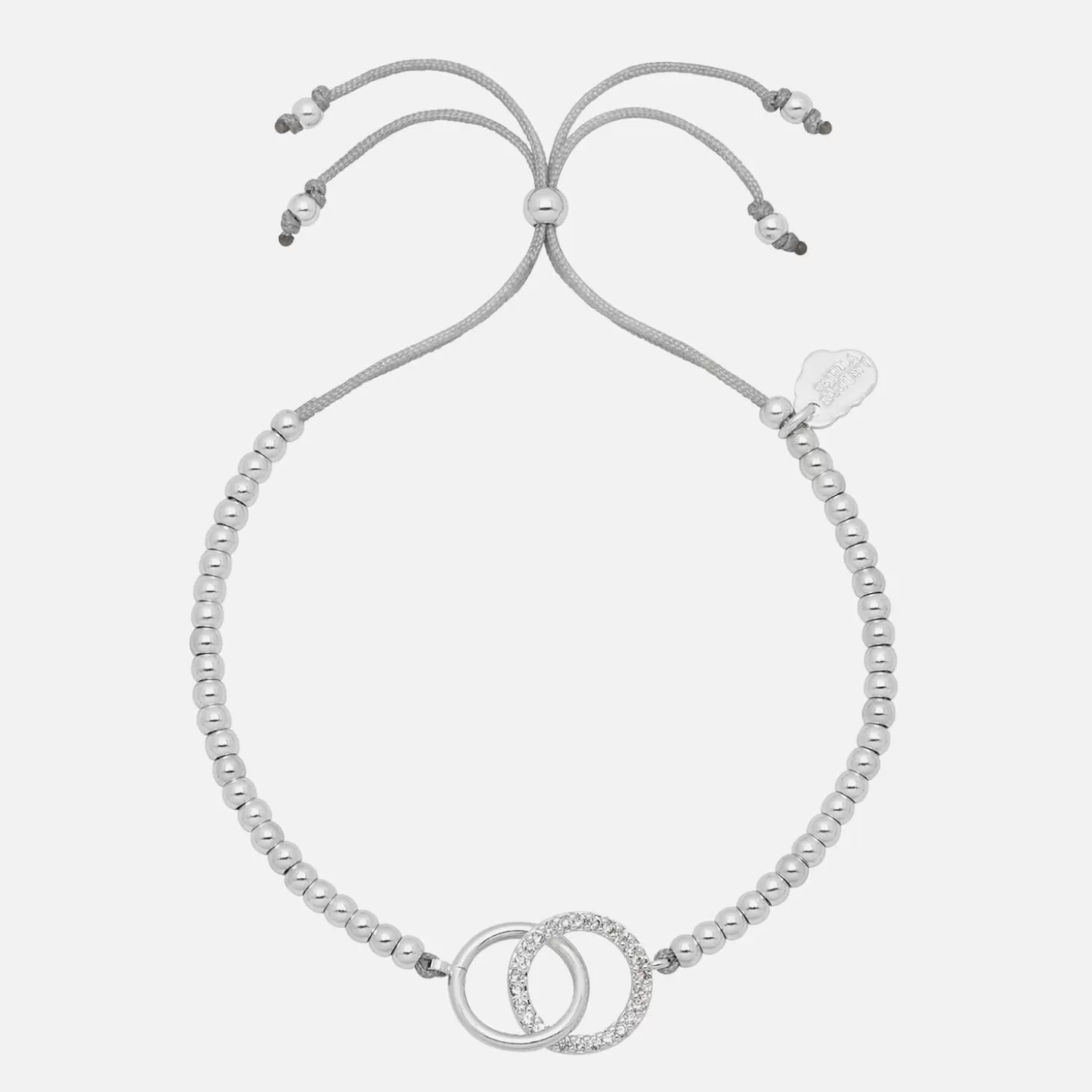 Women's Interlinked Cz Liberty Bracelet - Silver Plated*Estella Bartlett Outlet