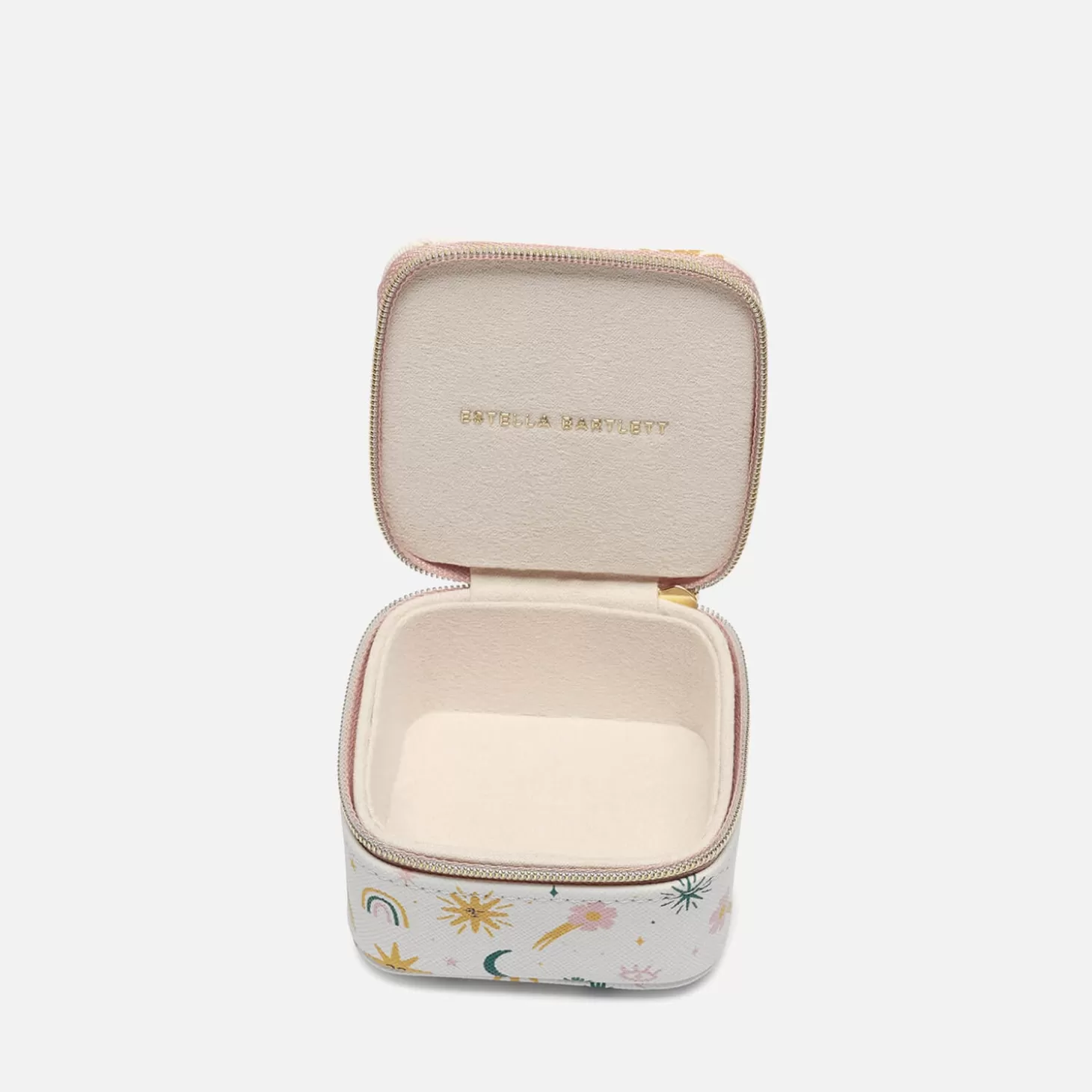 X Charly Clements Small Printed Faux Leather Jewellery Box*Estella Bartlett Sale