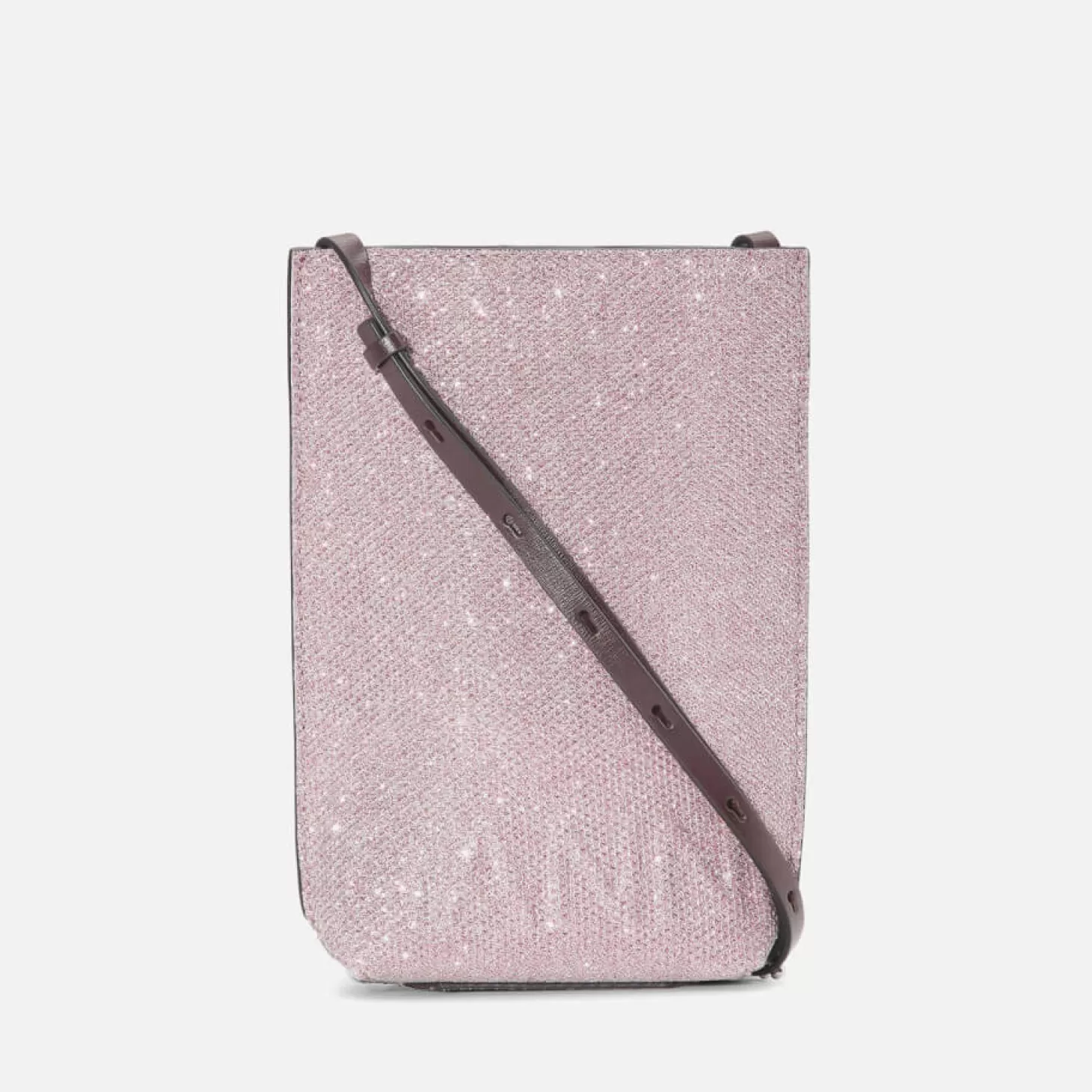 Banner Glitter Textile Crossbody Bag*Ganni Shop