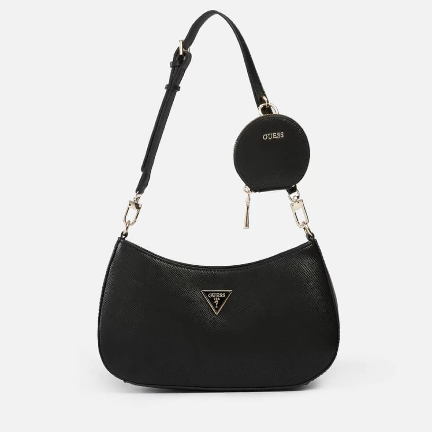 Women's Alexie Top Zip Shoulder Bag - Black*Guess Fashion