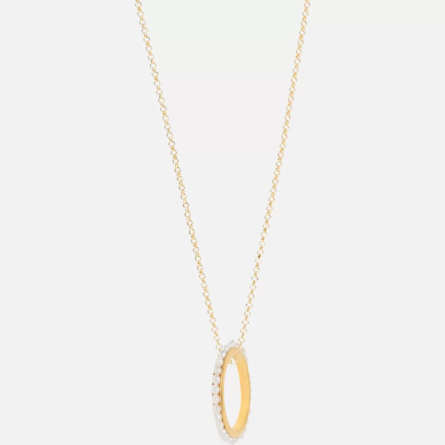 Women's Luna Pearls Pendant - Gold*Hermina Athens Fashion