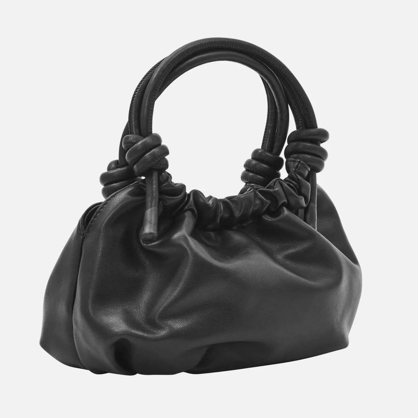 Jolly Ruched Faux Leather Bag*HVISK Flash Sale