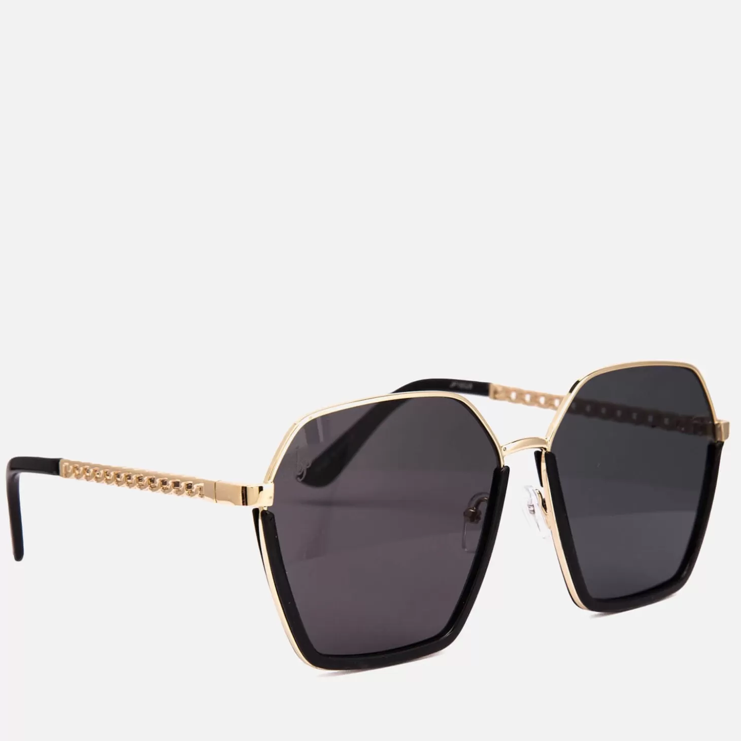 Oversized Hexagon-Frame Acetate Sunglasses*Jeepers Peepers Sale