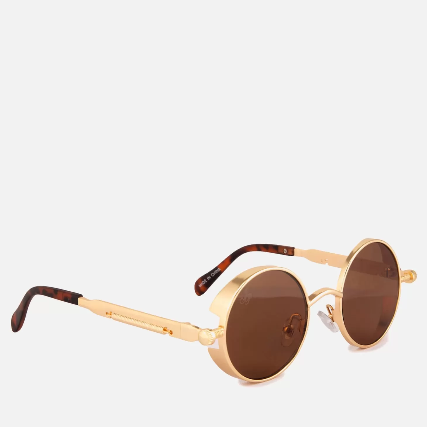 Round-Frame Metal Sunglasses*Jeepers Peepers Discount