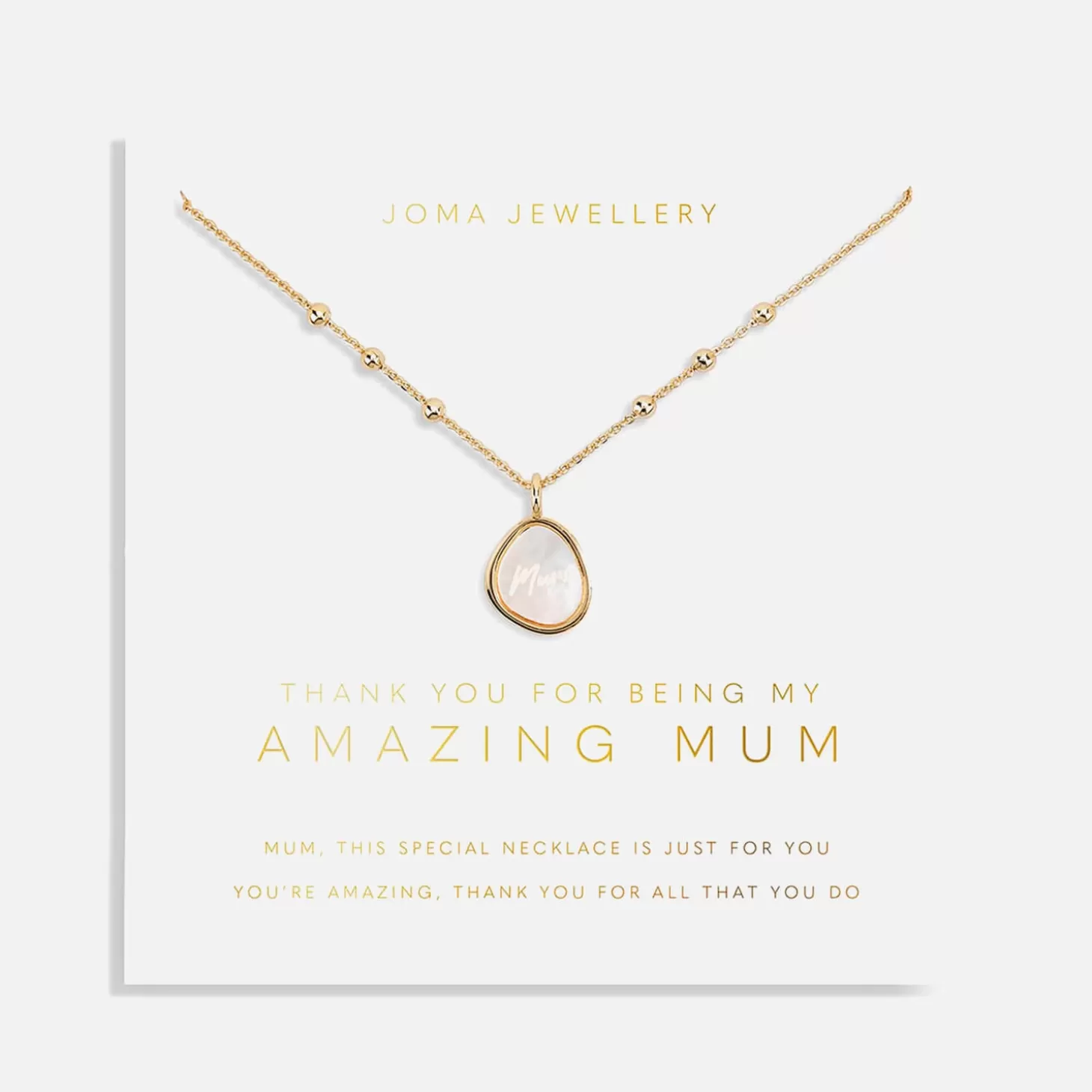 Marvellous Mum Heart Pendant Silver Plated Necklace*Joma Jewellery Discount