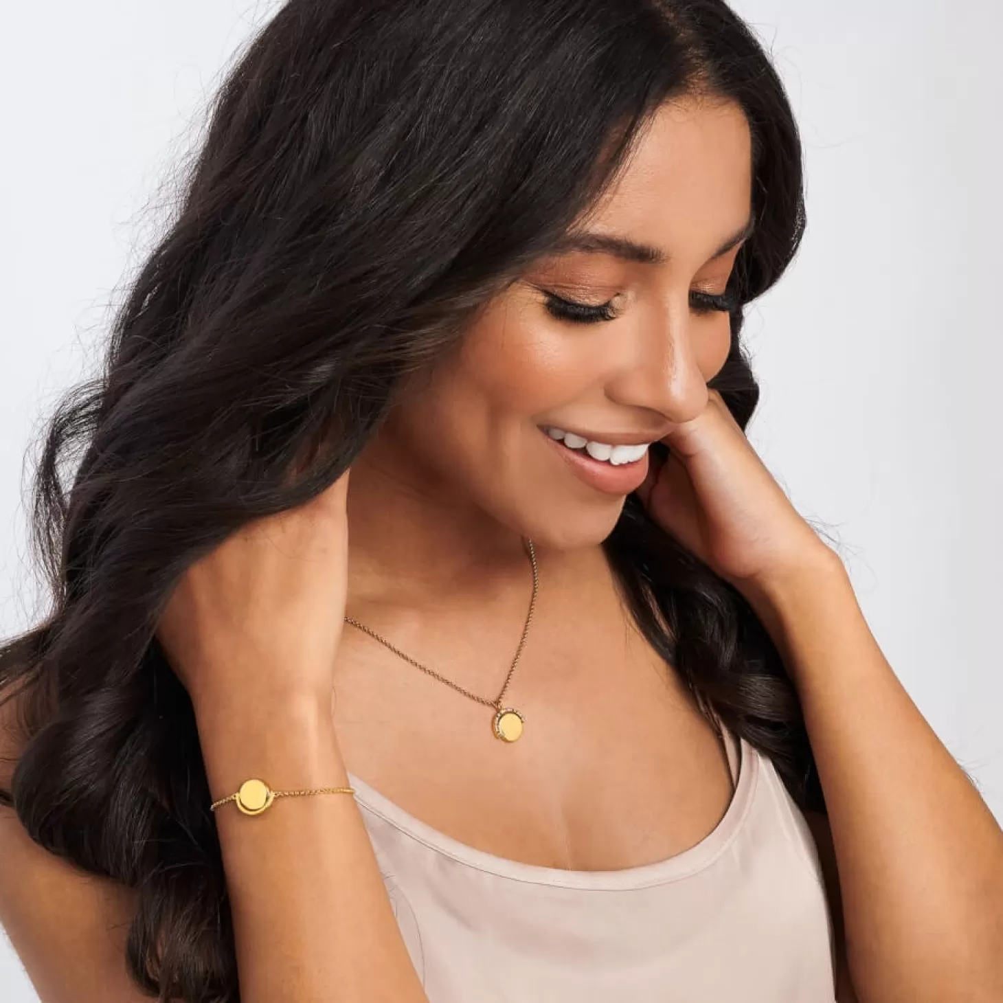 Women's Positivity Pendants Keep On Shining Necklace - Gold*Joma Jewellery Store