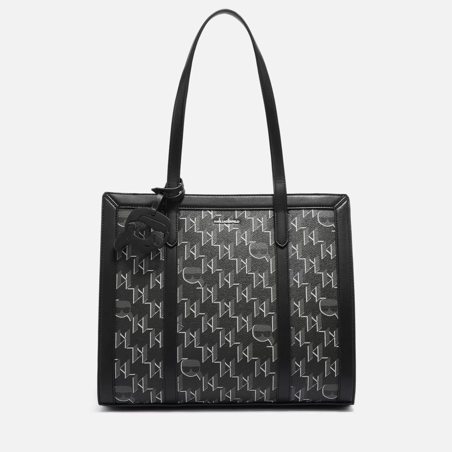 Interstellar K/Ikonik Faux Leather Tote Bag*Karl Lagerfeld Flash Sale