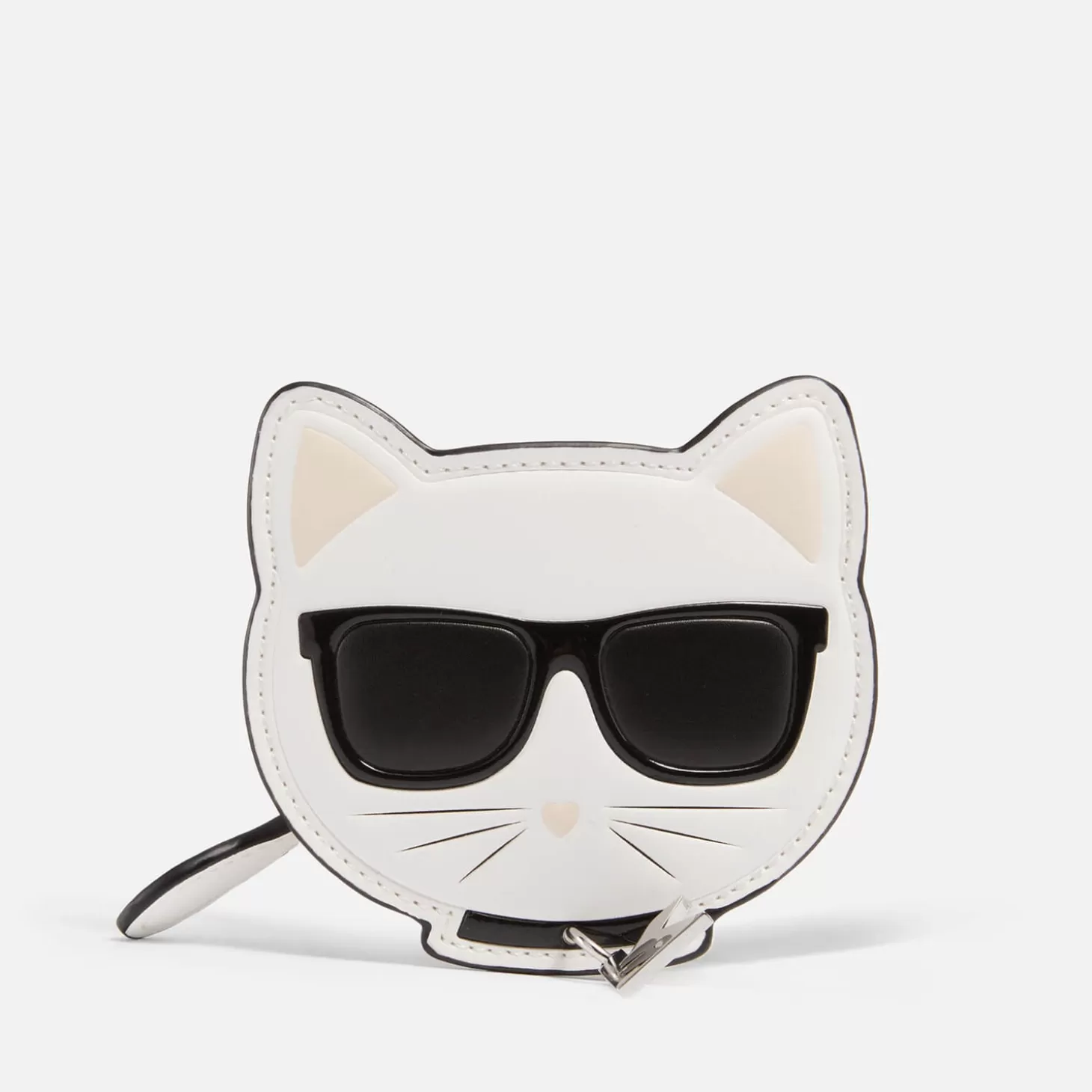 K/Choupette Leather Coin Purse*KARL LAGERFELD Shop