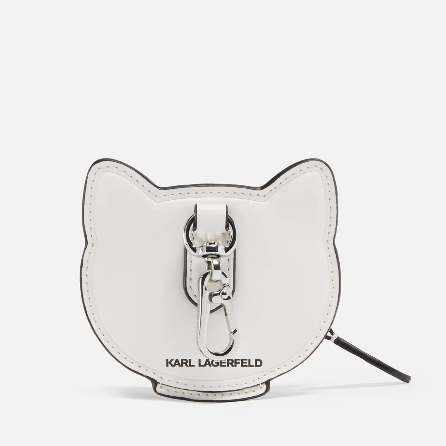 K/Choupette Leather Coin Purse*KARL LAGERFELD Shop