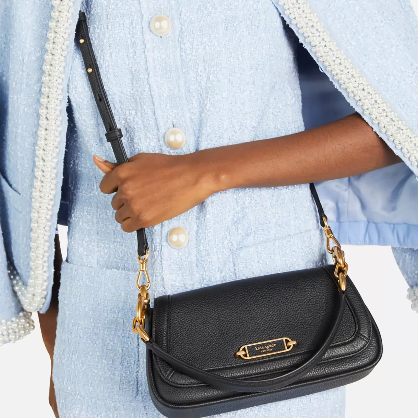 Gramercy Pebbled Leather Shoulder Bag*Kate Spade New York Store