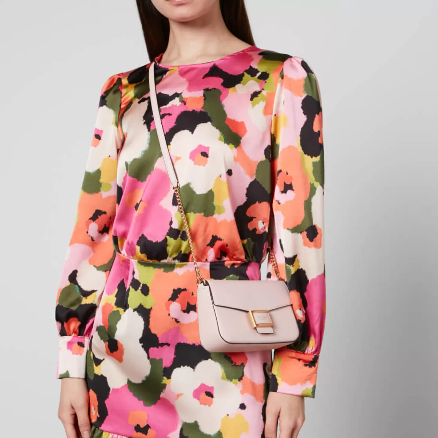 Katy Flap Chain Leather Cross-Body Bag*Kate Spade New York Sale