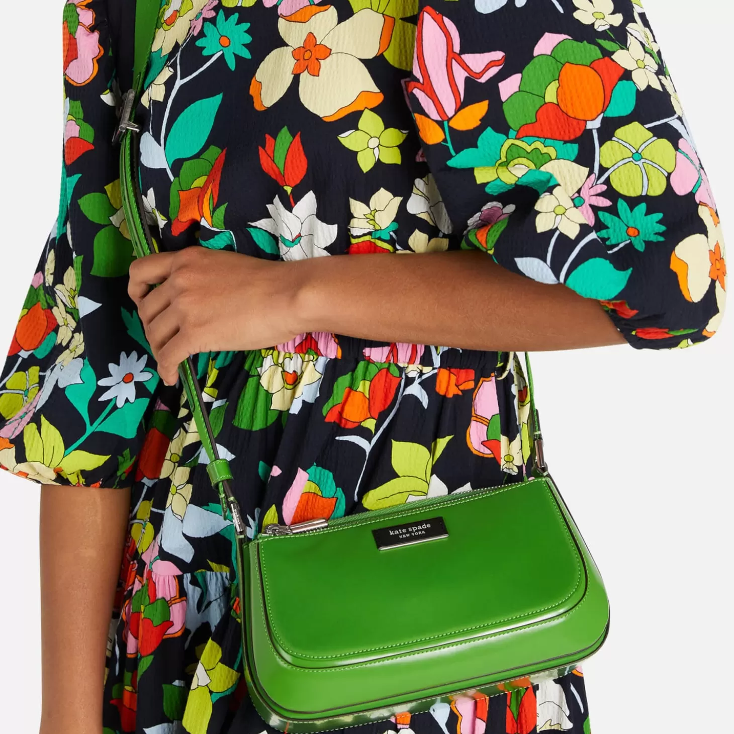 Sam Icon East-West Leather Crossbody Bag*Kate Spade New York Hot